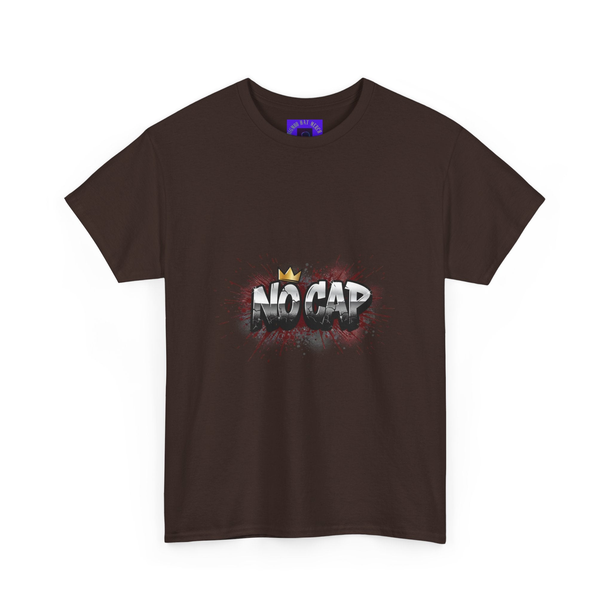 No Cap T-Shirt — Urban Graffiti Streetwear Tee