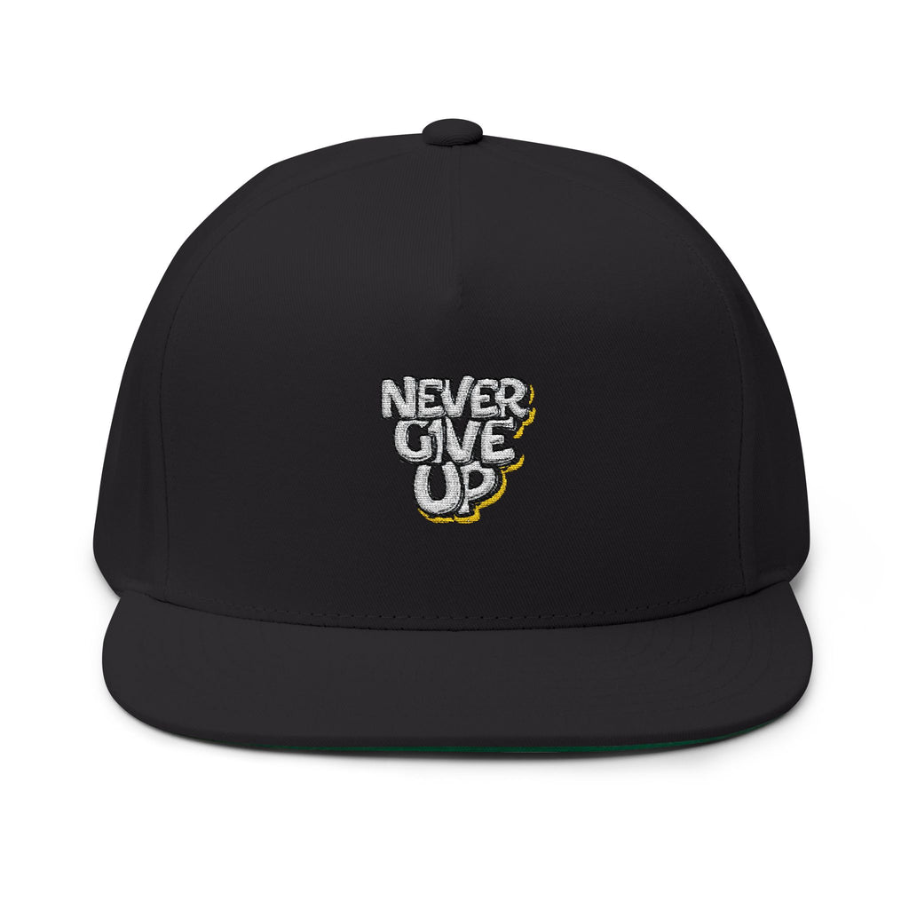 Flat Bill Cap (Embroidery)