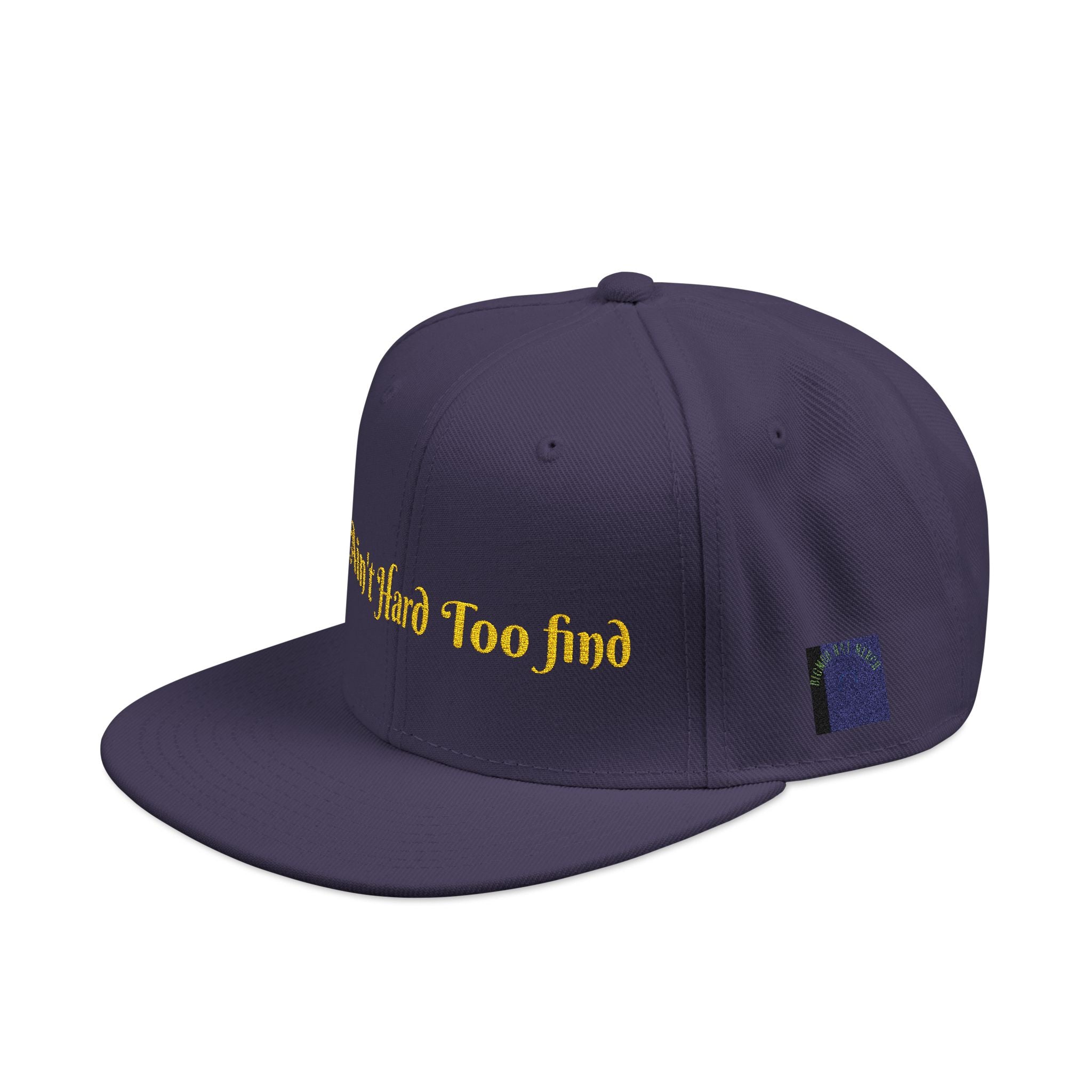 Stylish Snapback Hat - 'Work Hard Too' Embroidered Cap, Casual Streetwear, Gifts for Him/Her, Sportswear, Summer Accessory