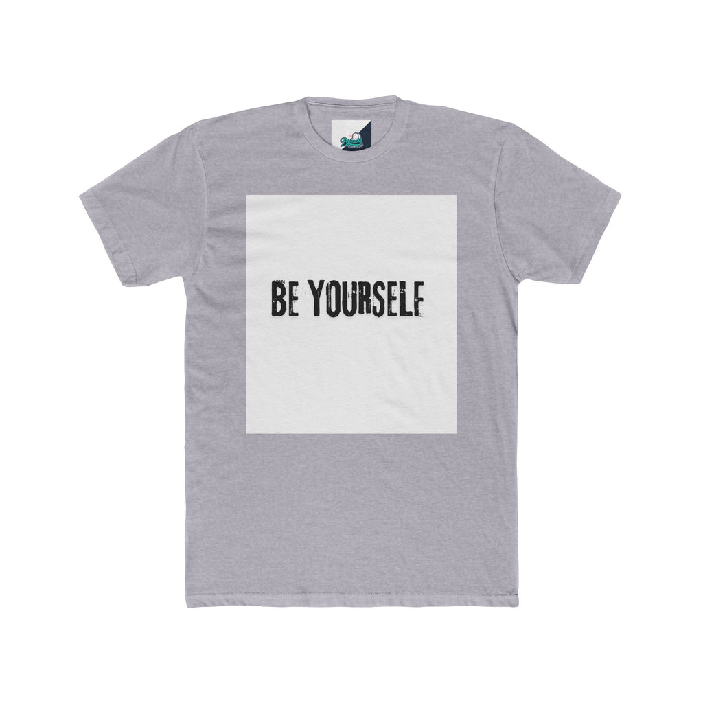 Be Yourself Unisex Cotton Crew Tee, Casual T-Shirt, Inspirational Gift, Everyday Wear, Self-Expression, Friendship Tees