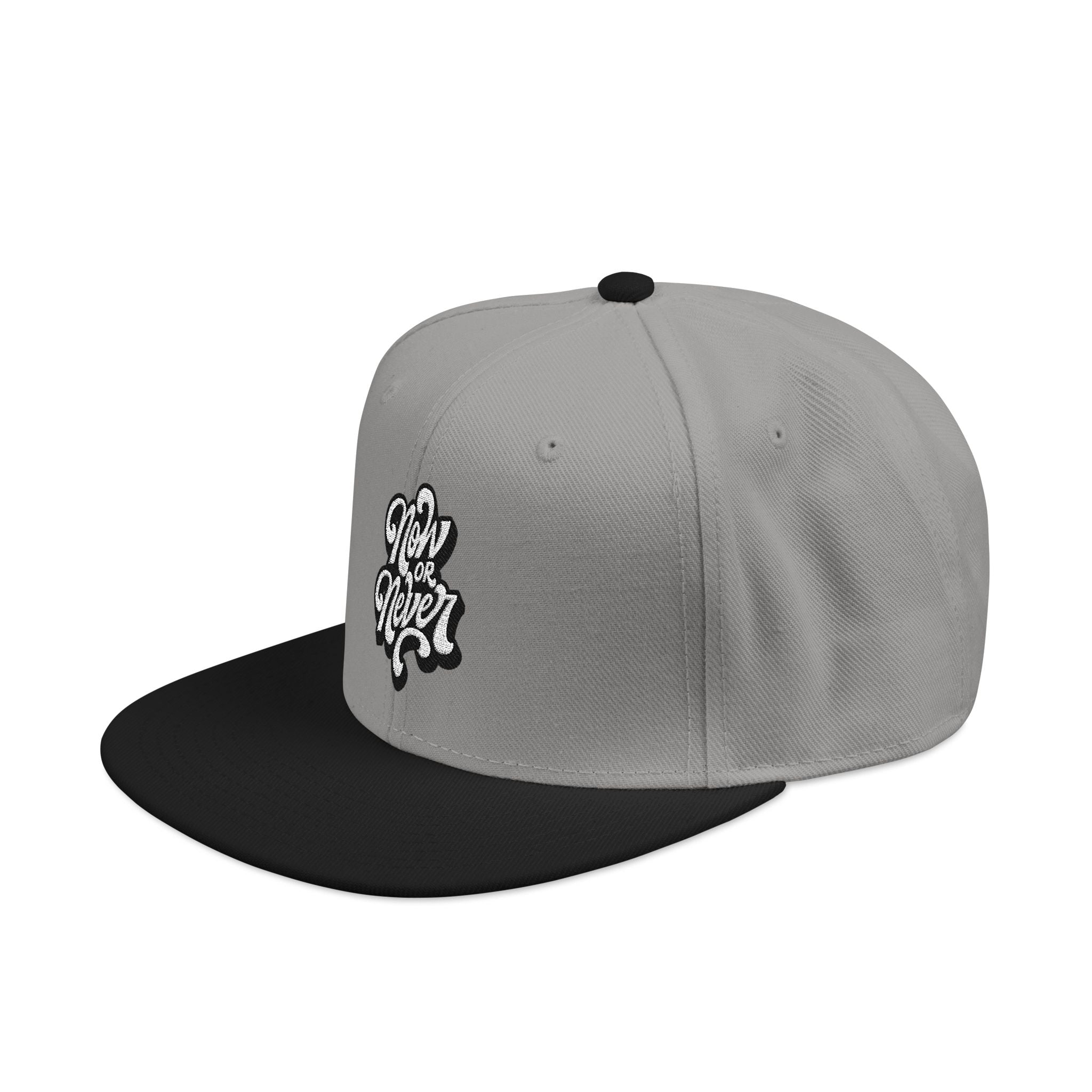 Embroidered Paw Print Snapback Hat — Streetwear Baseball Cap
