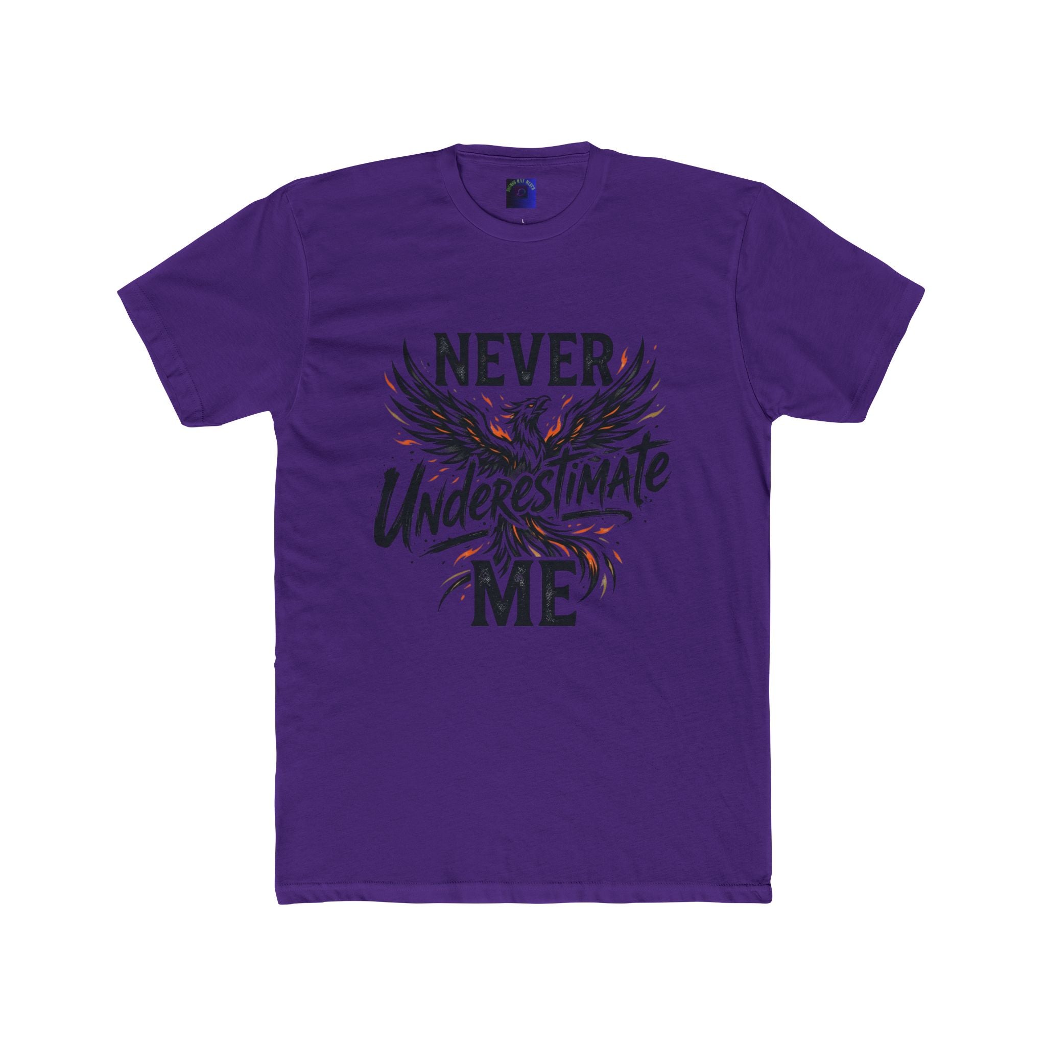 Never Underestimate Me Tee — Empowering Eagle Graphic T-Shirt