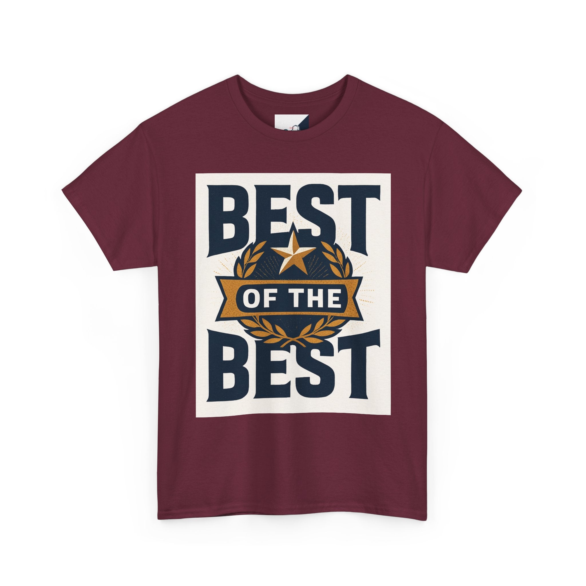 Best of the Best Unisex Heavy Cotton Tee, Casual T-Shirt, Gift for Him, Everyday Wear, Sports Fan Apparel, Birthday Gift
