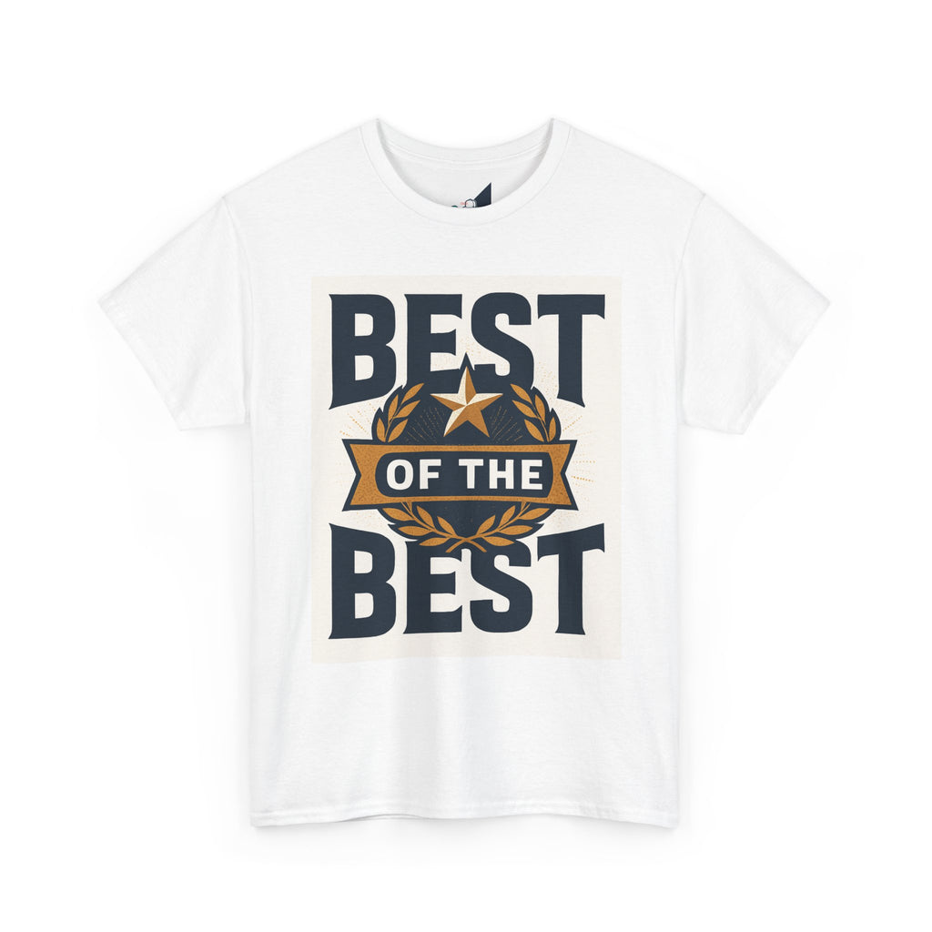 Best of the Best Unisex Heavy Cotton Tee, Casual T-Shirt, Gift for Him, Everyday Wear, Sports Fan Apparel, Birthday Gift
