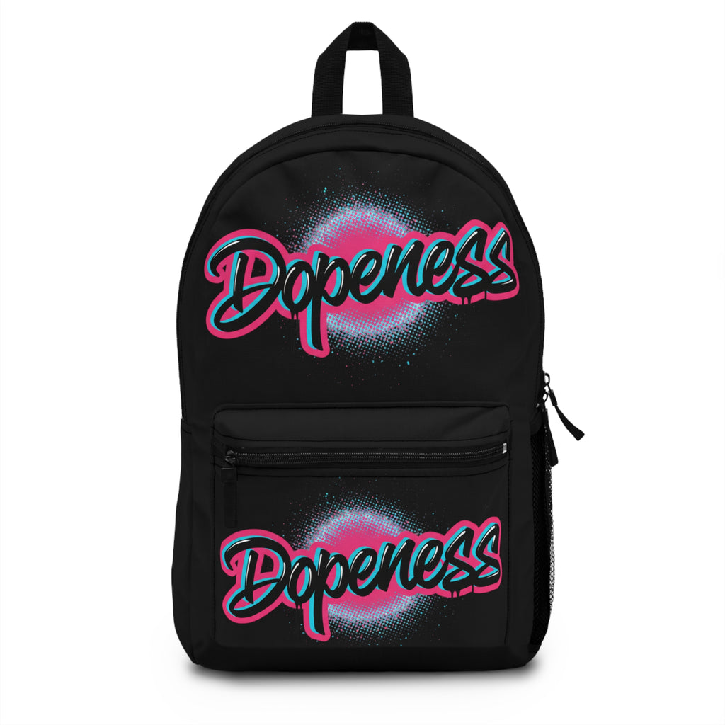 Dopeness Graffiti Backpack — Bold Streetwear School Bag