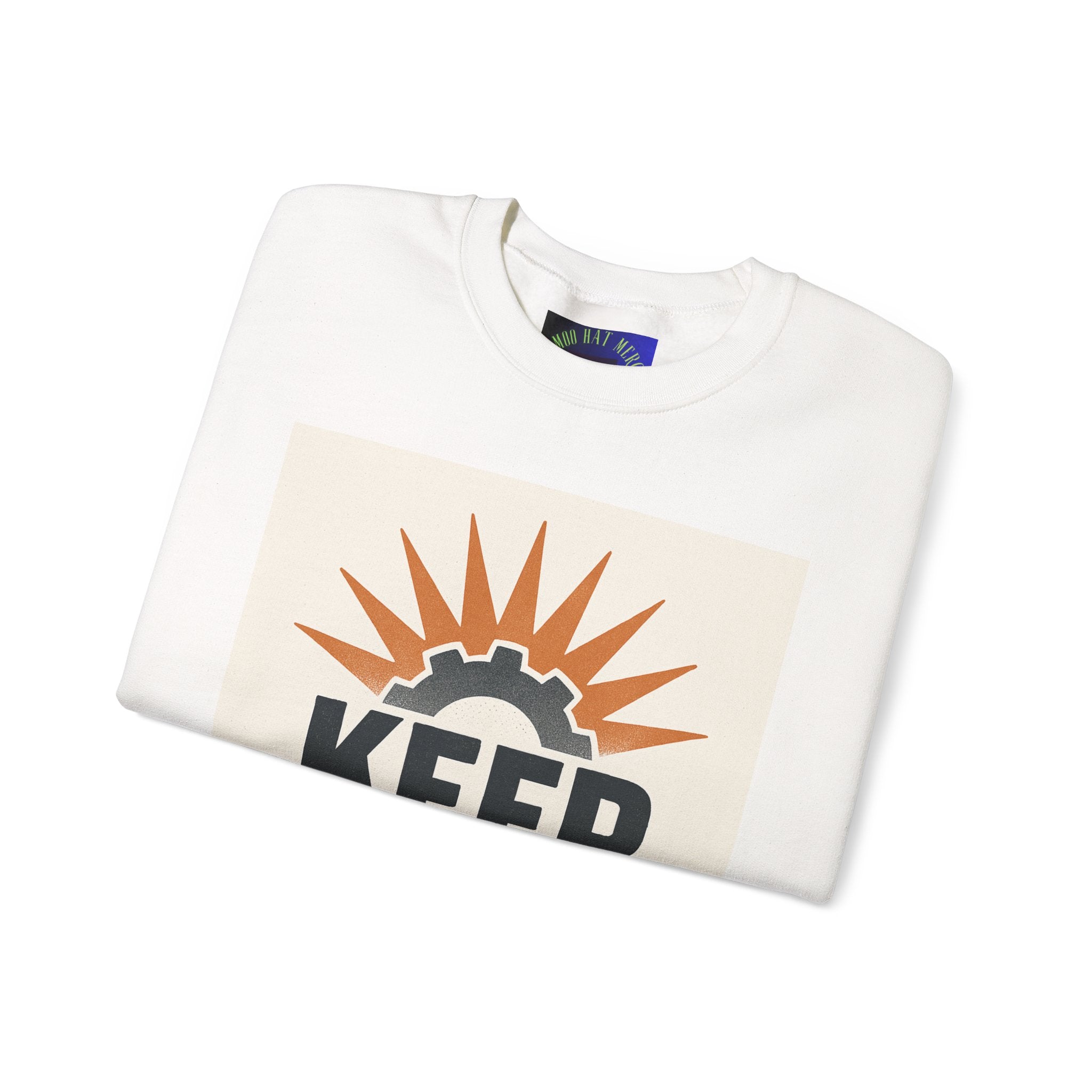 Keep Grinding Sweatshirt — Motivational Crewneck for Hustle & Gym Enthusiasts