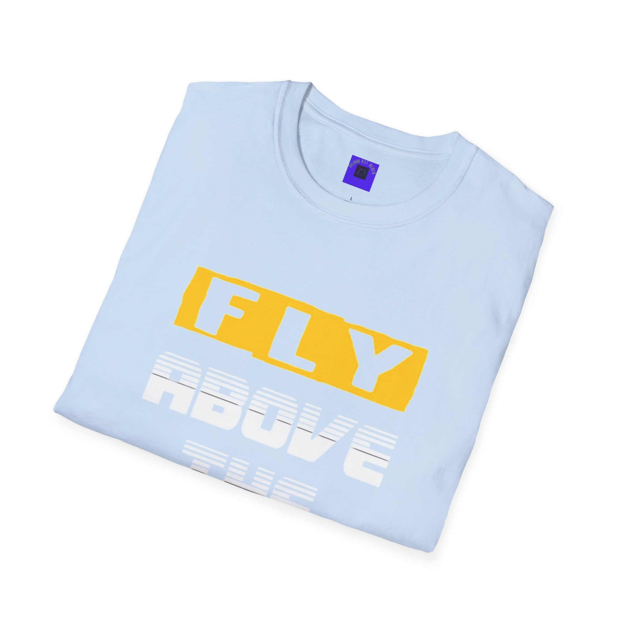 Fly Negativity T-Shirt — Positive Vibes Graphic Tee