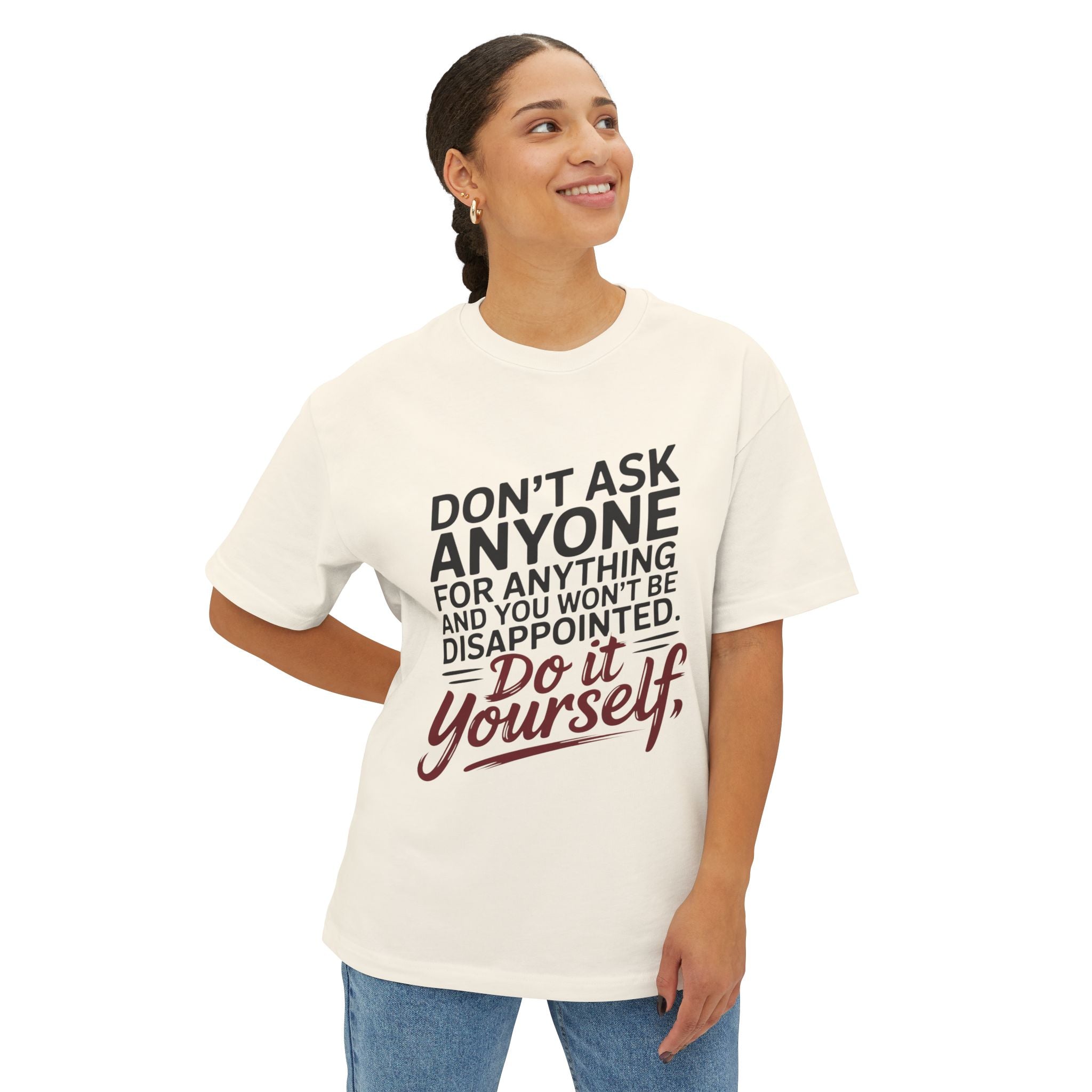 Unisex Oversized Boxy Tee