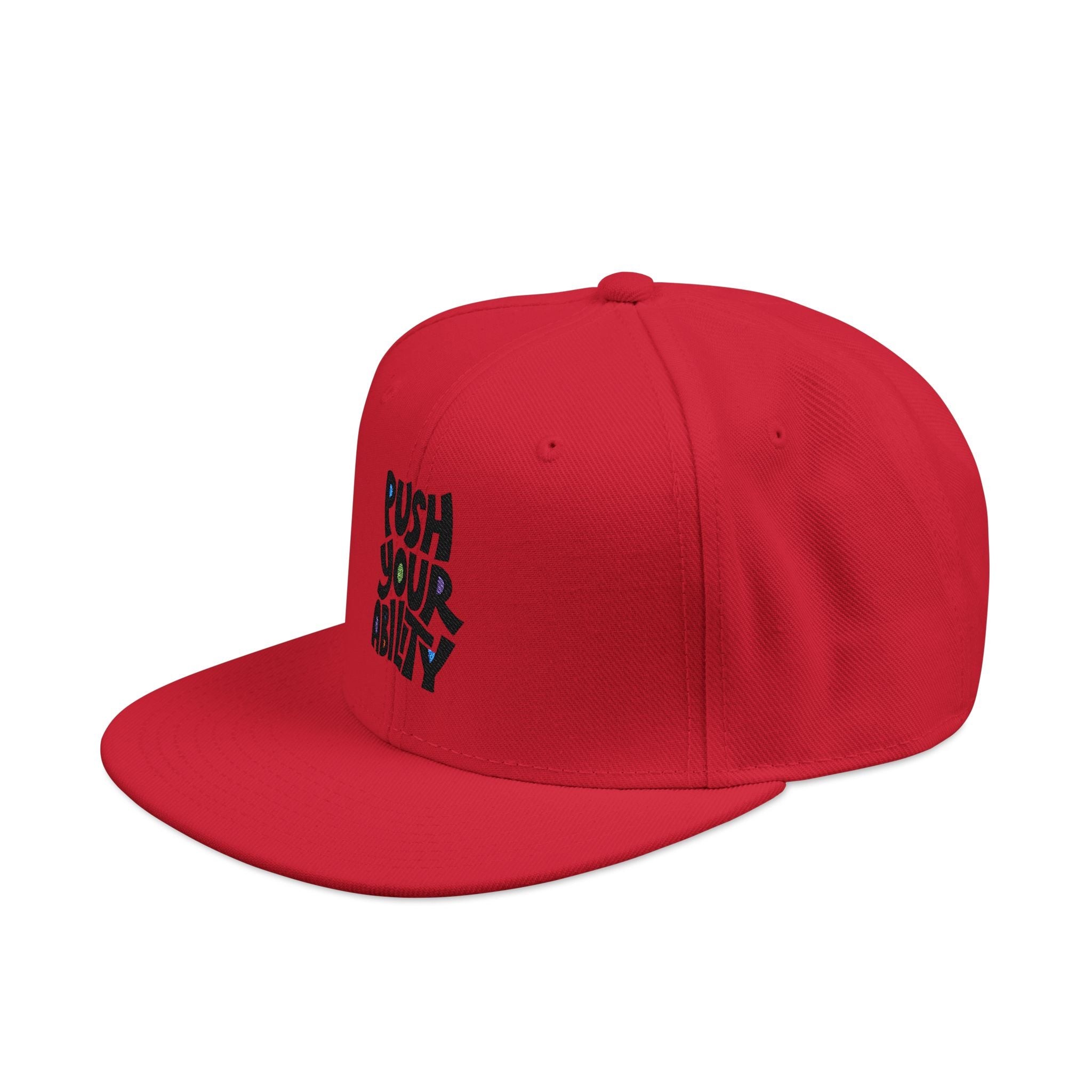Embroidered ‘Boss Up’ Snapback Hat — Gray/Black Streetwear Cap
