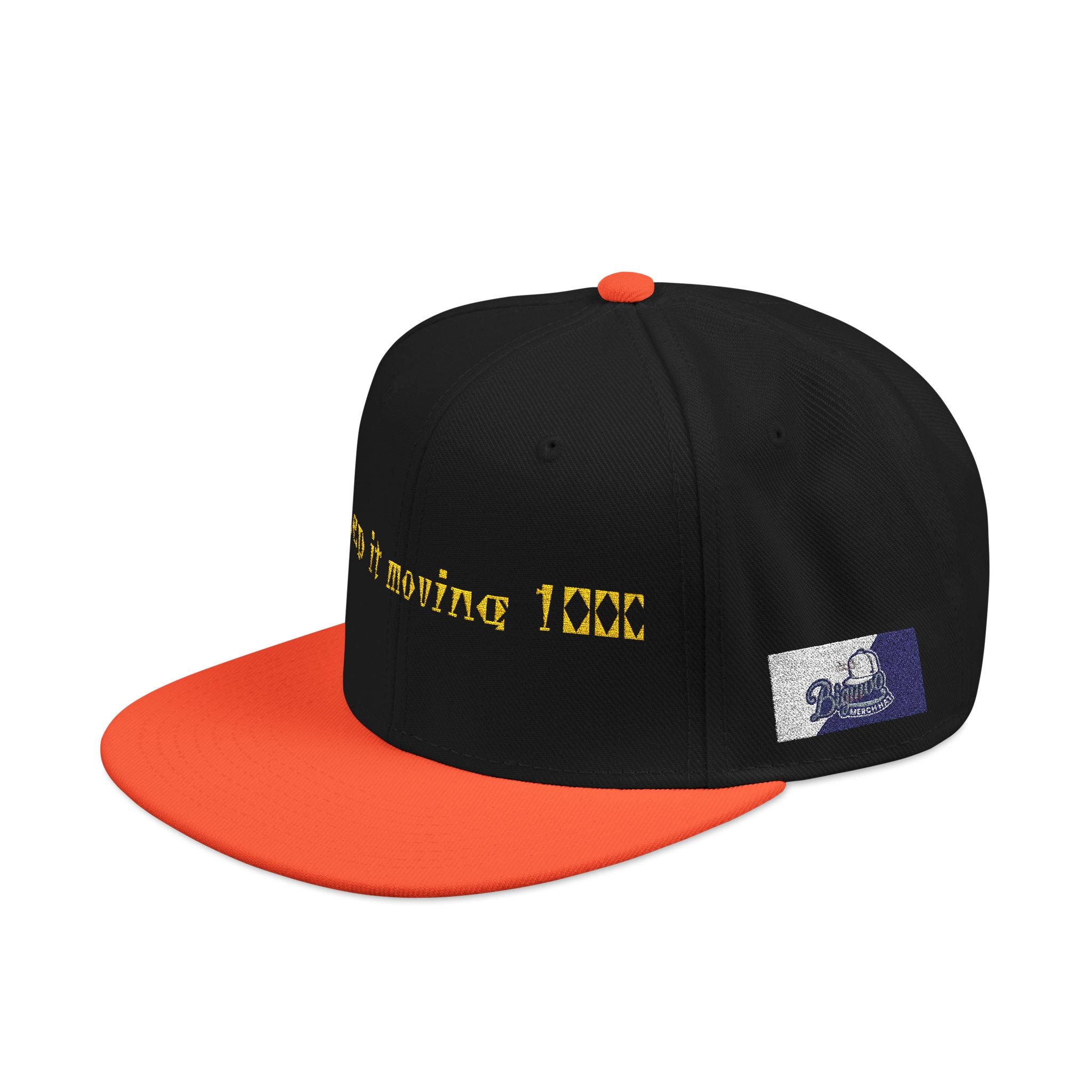 Embroidered Snapback Hat for Trendsetters, Casual Style, Streetwear, Hip Hop Fashion, Gift for Him/Her, Outdoor Adventures