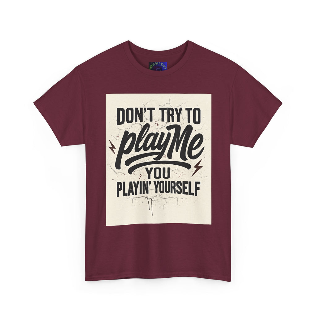 Playful Unisex Tee - "Don't Try to Play Me" Statement Shirt, Casual Wear, Gift for Friends, Fun Graphic T-Shirt, Streetwear, Everyday [...]