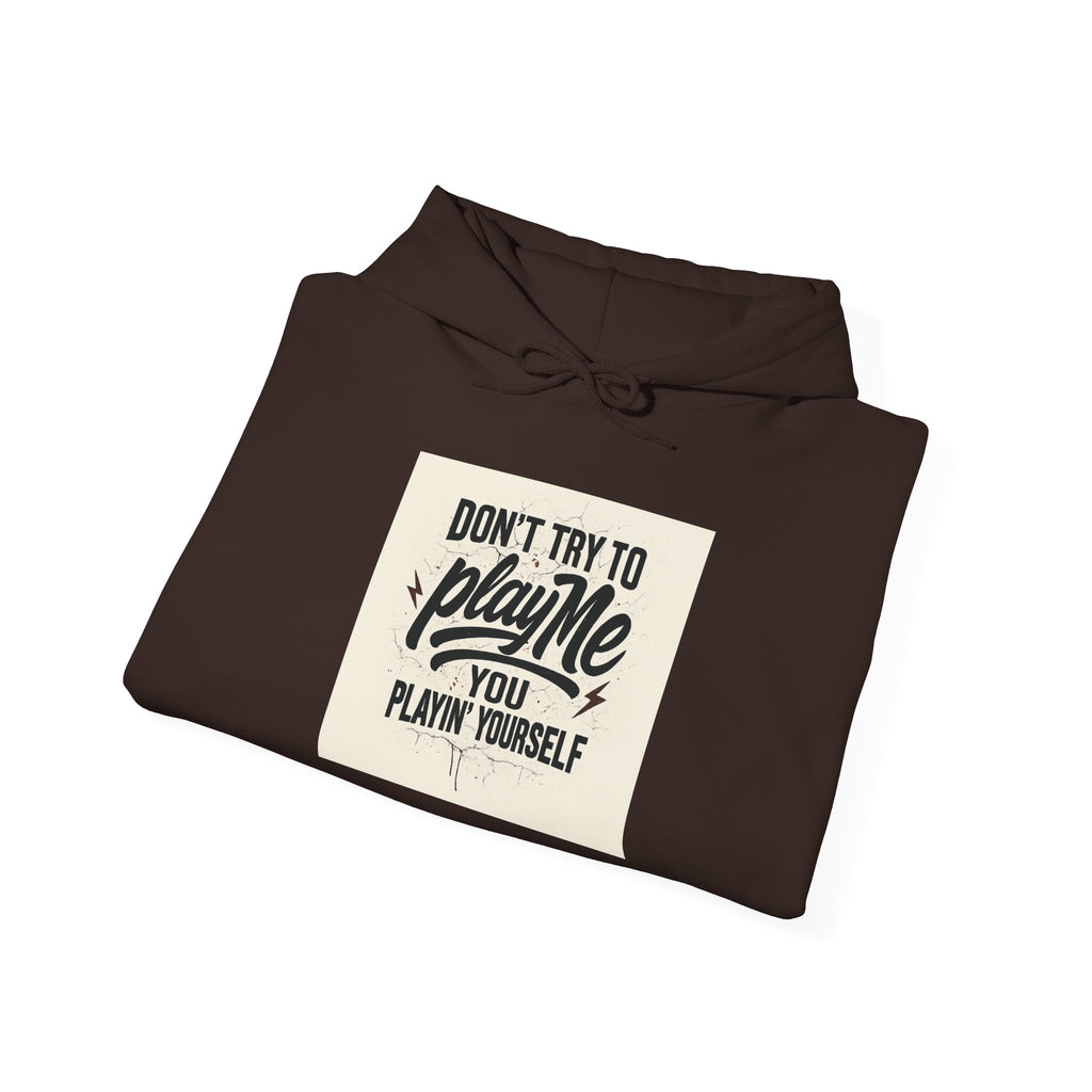 Playful Statement Hoodie | Unisex Heavy Blend Sweatshirt | Casual Fashion, Gift for Friends, Everyday Wear, Motivational Apparel