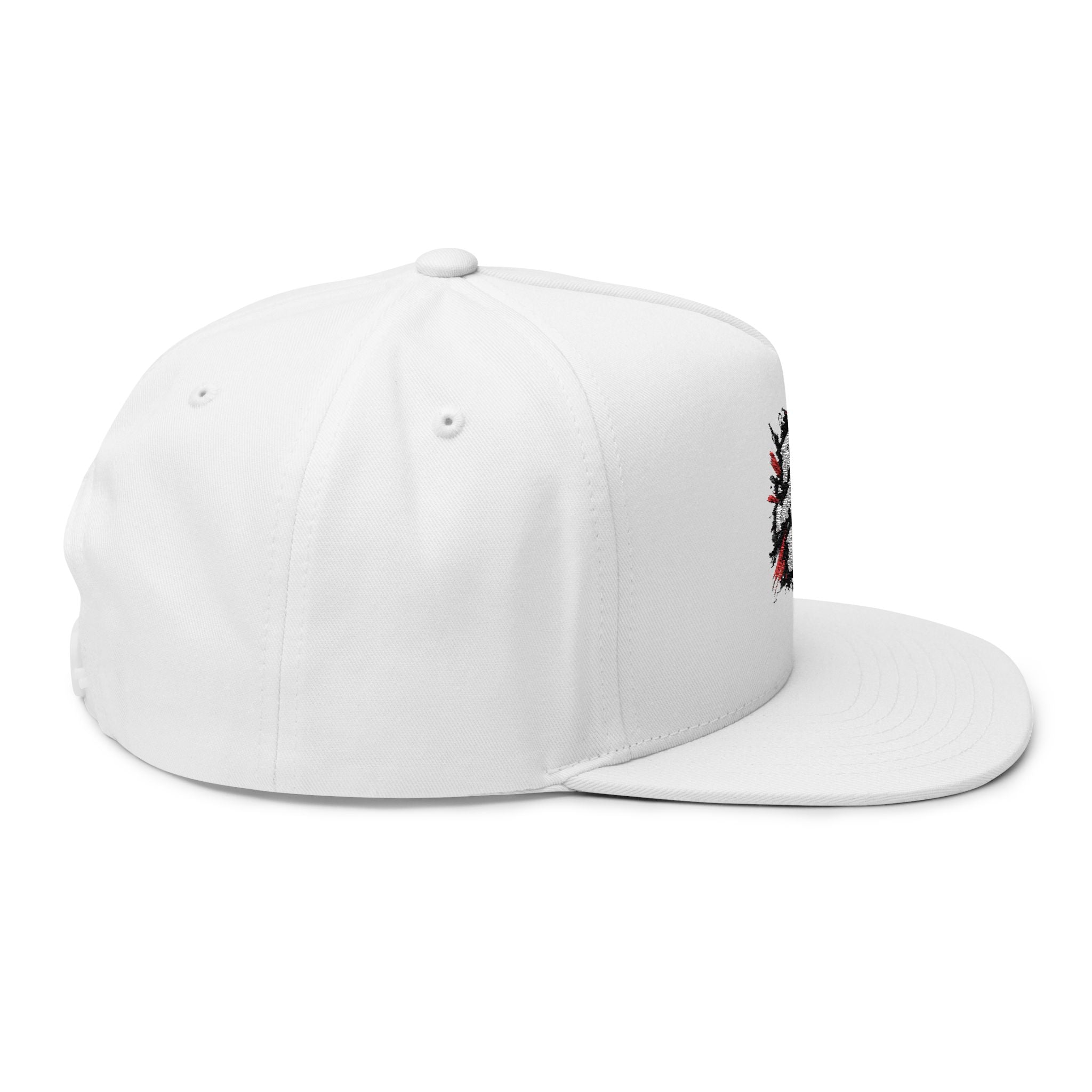 Flat Bill Cap (Embroidery)
