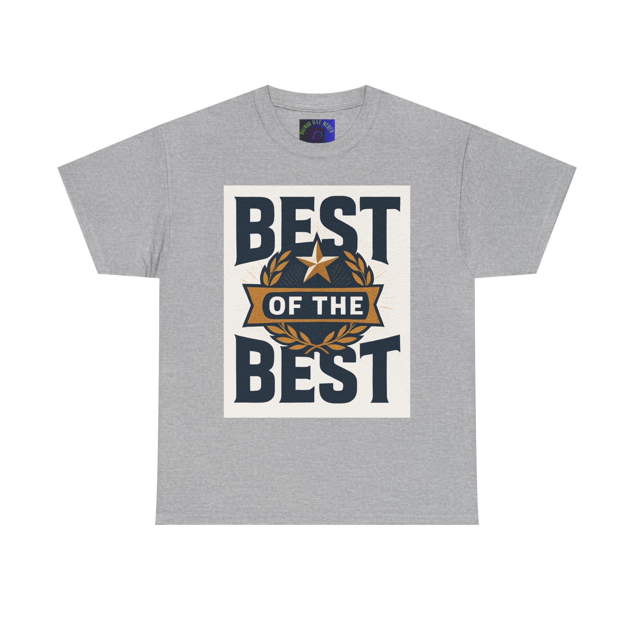 Best of the Best Unisex Heavy Cotton Tee, Casual T-Shirt, Gift for Him, Everyday Wear, Sports Fan Apparel, Birthday Gift