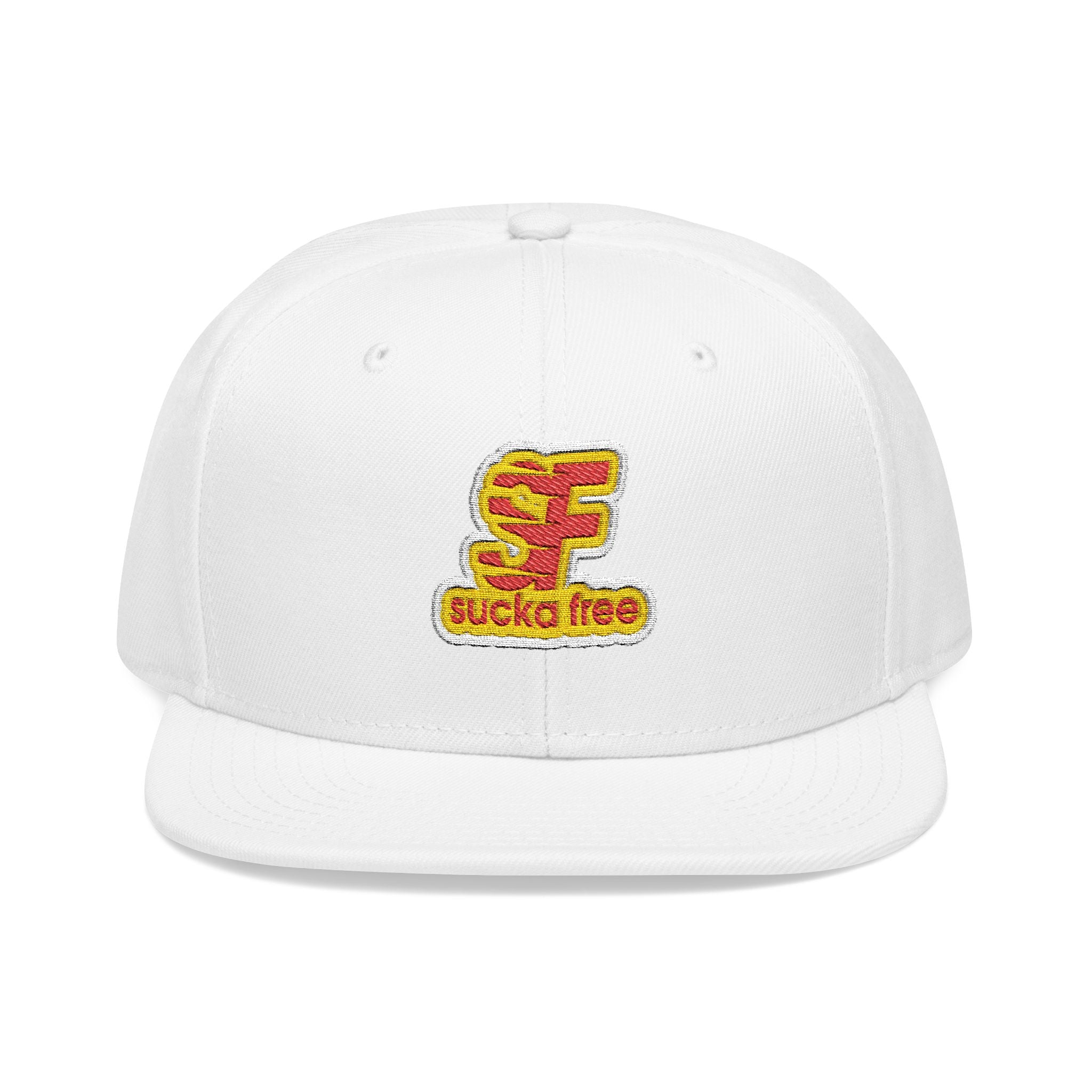 Embroidered Floral Letter 'E' Snapback Hat — Floral Initial Cap