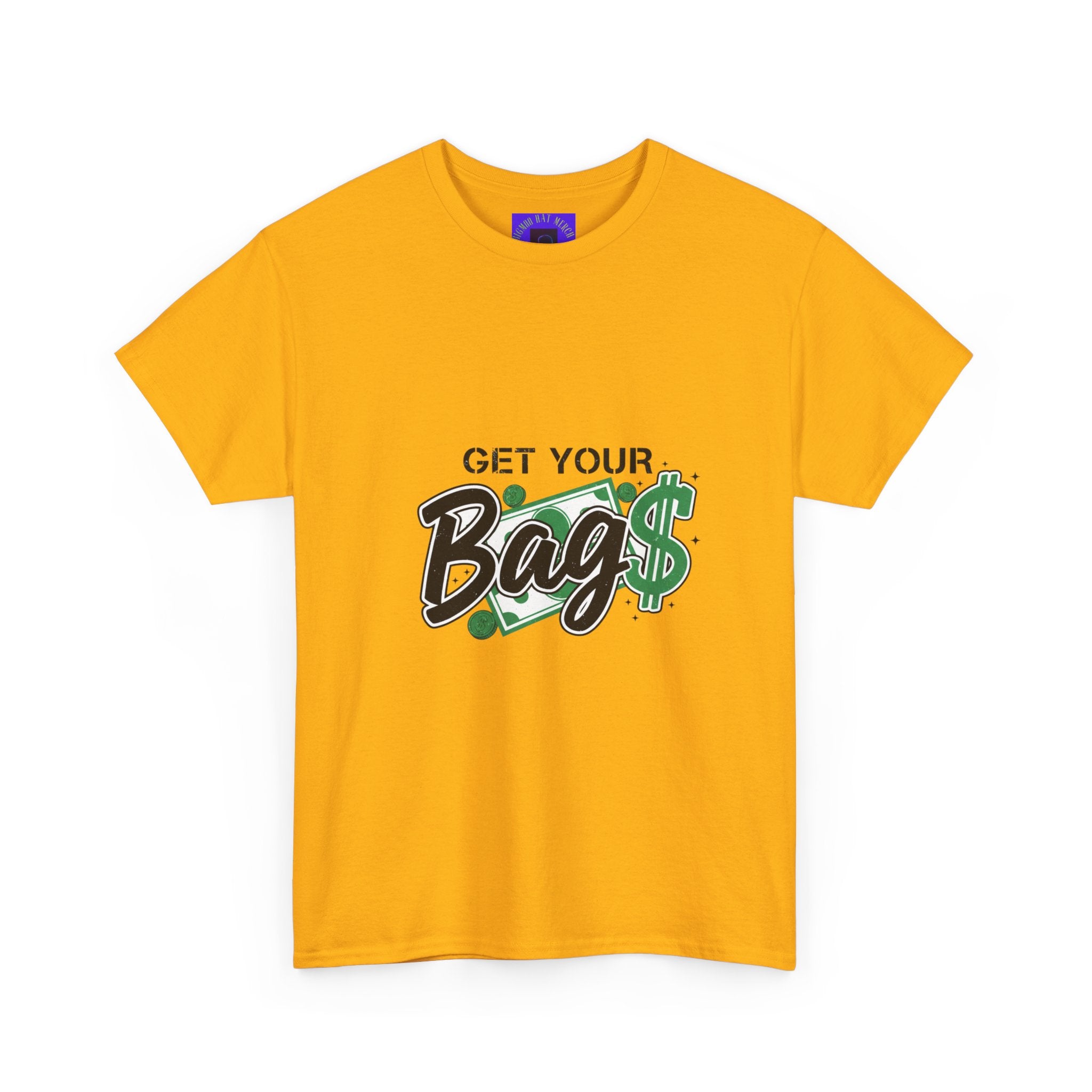 Get Your Bags Tee – Casual Money-Inspired Graphic T-Shirt