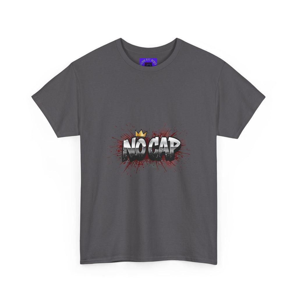 No Cap T-Shirt — Urban Graffiti Streetwear Tee