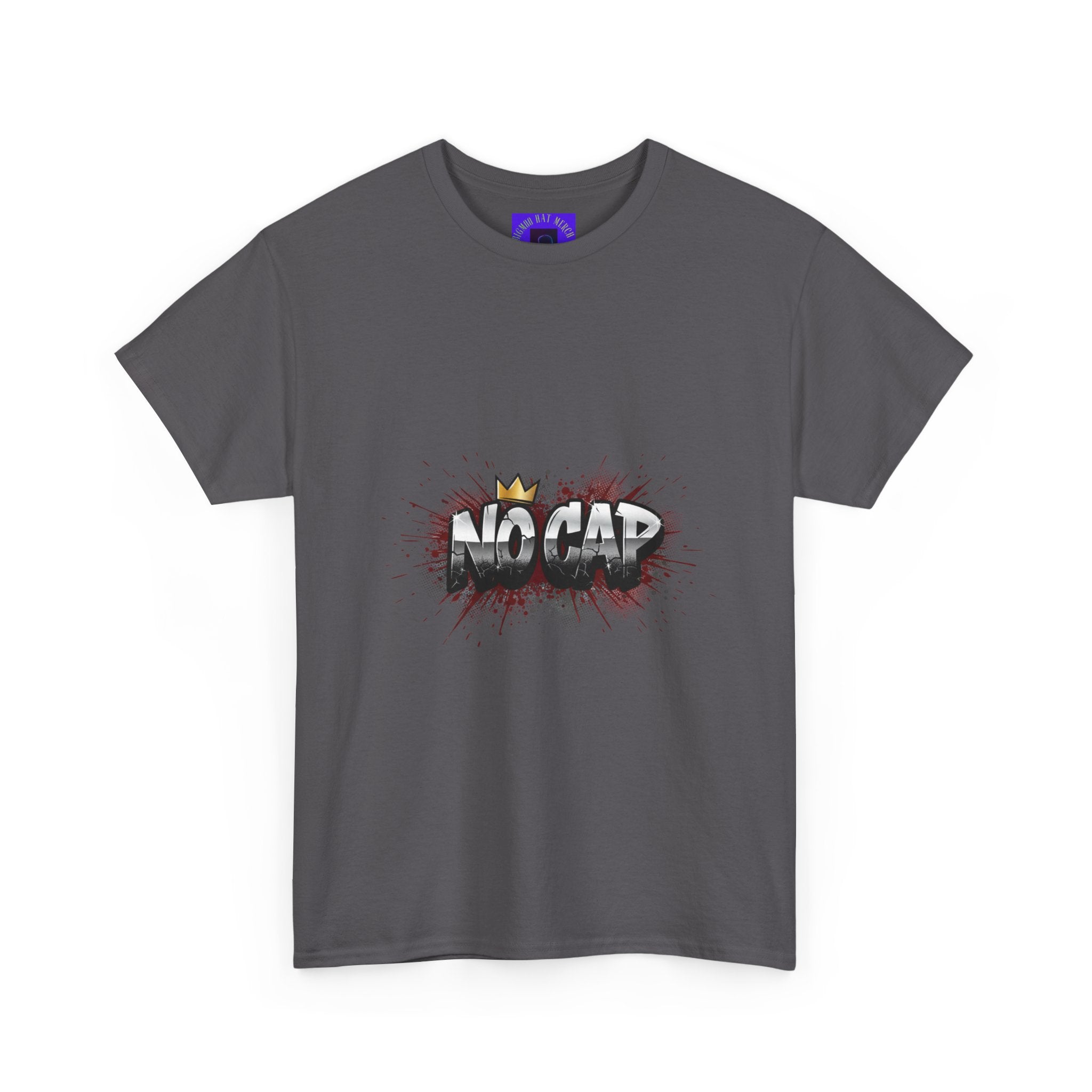 No Cap T-Shirt — Urban Graffiti Streetwear Tee