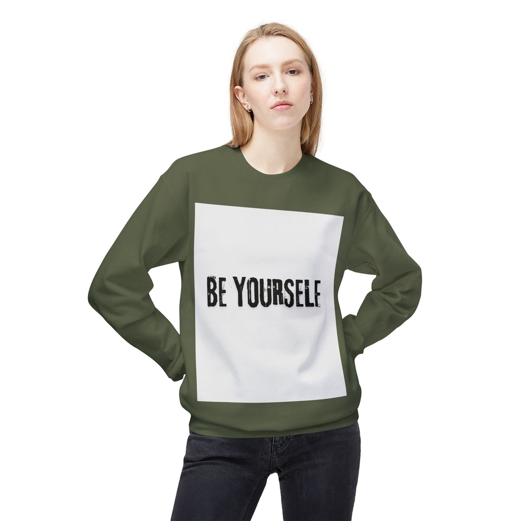 Unisex Long Sleeve Tee - "Be Yourself" - Inspirational Shirt, Gift for Friends, Casual Wear, Motivational Apparel, Everyday Style