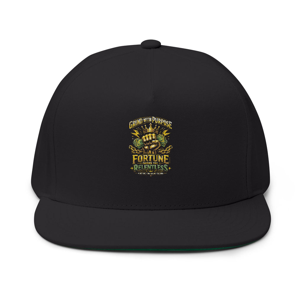 Flat Bill Cap (Embroidery)