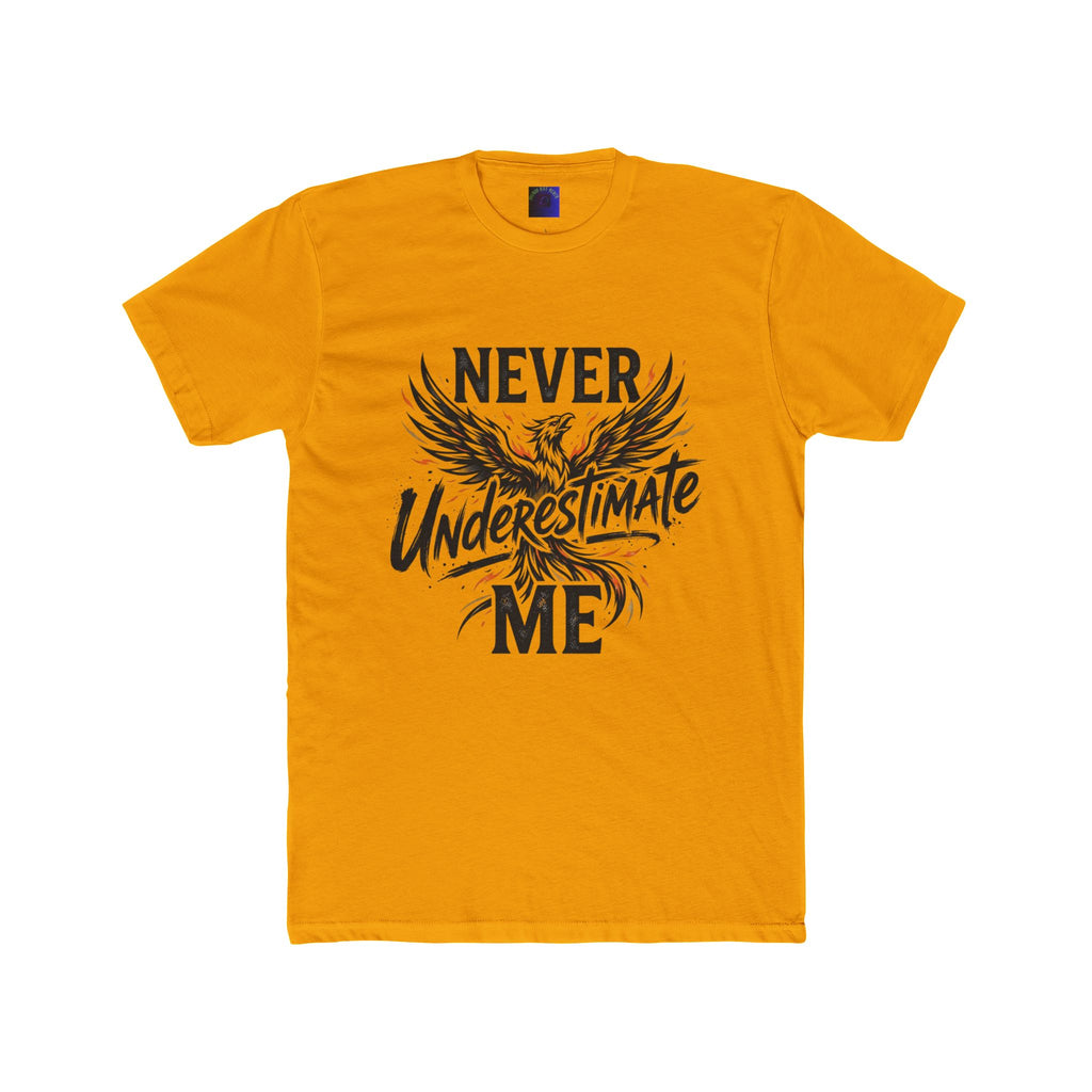 Never Underestimate Me Tee — Empowering Eagle Graphic T-Shirt
