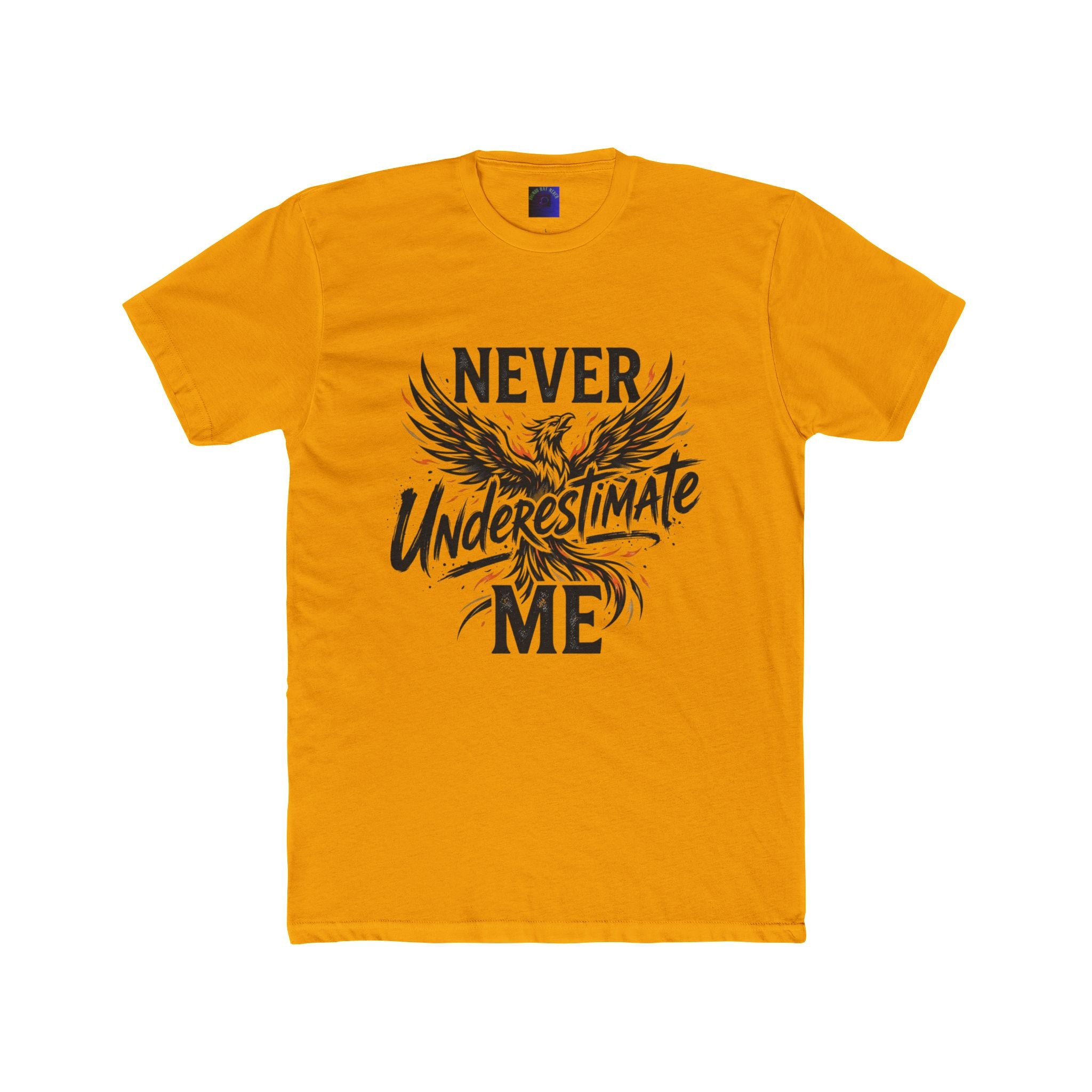Never Underestimate Me Tee — Empowering Eagle Graphic T-Shirt