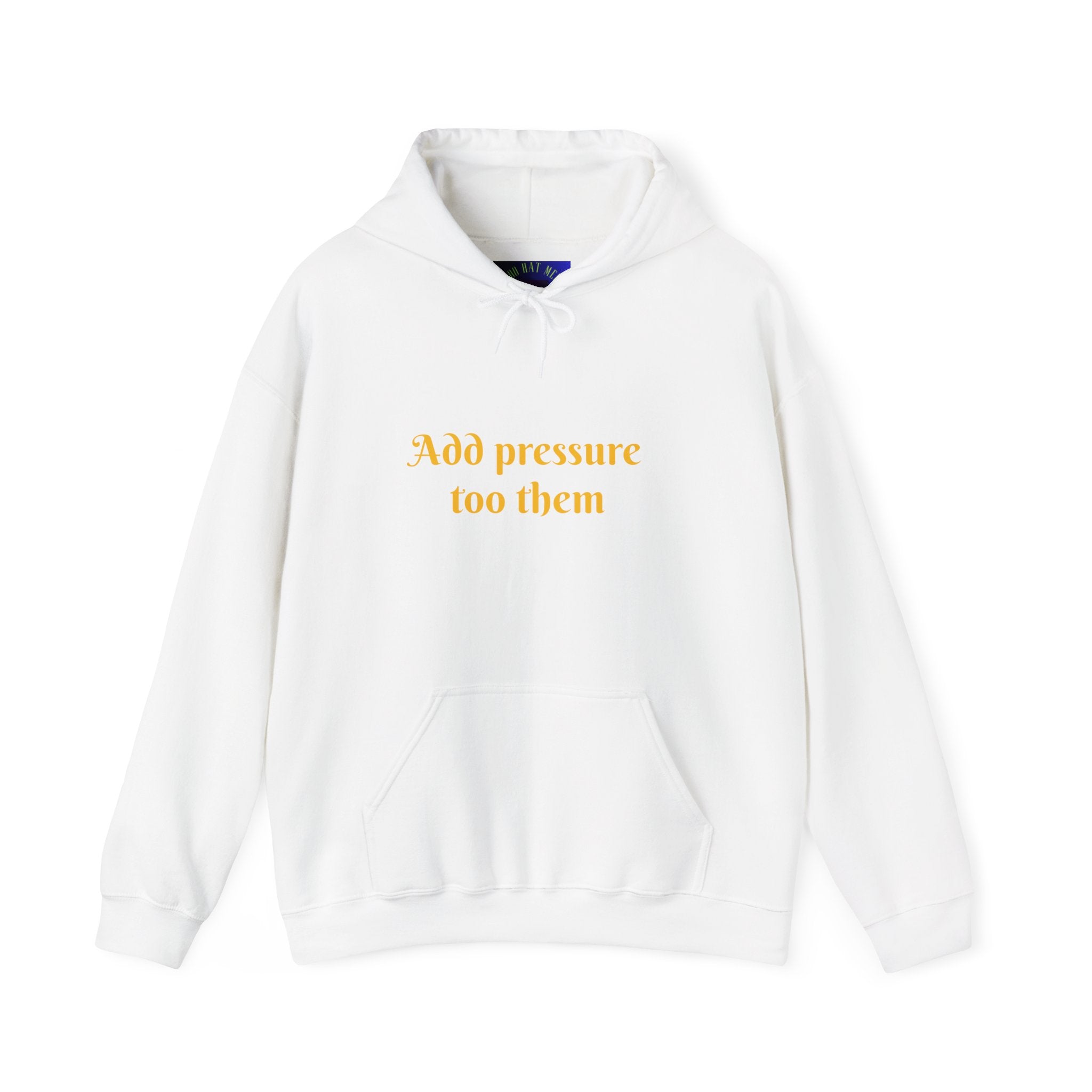 Inspirational Hoodie: "Add Pressure Too Them" Unisex Heavy Blend Hooded Sweatshirt, Cozy Gift for Friends, Motivational Wear, Casual [...]