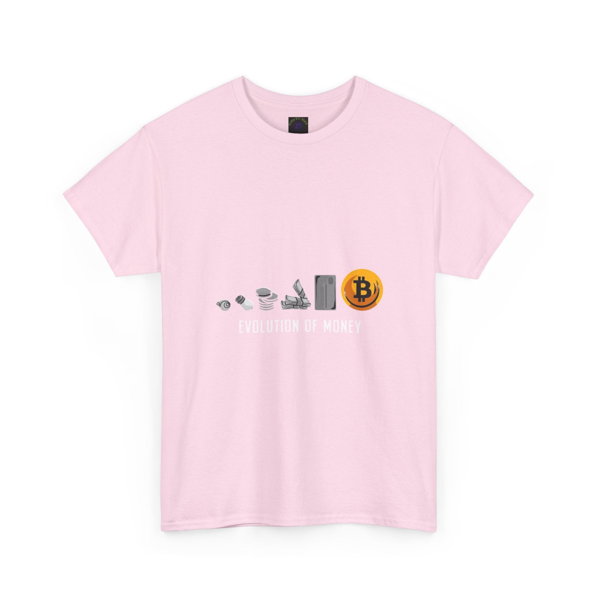 Bitcoin Evolution Tee — Cryptocurrency Mining Progress Graphic T‑Shirt