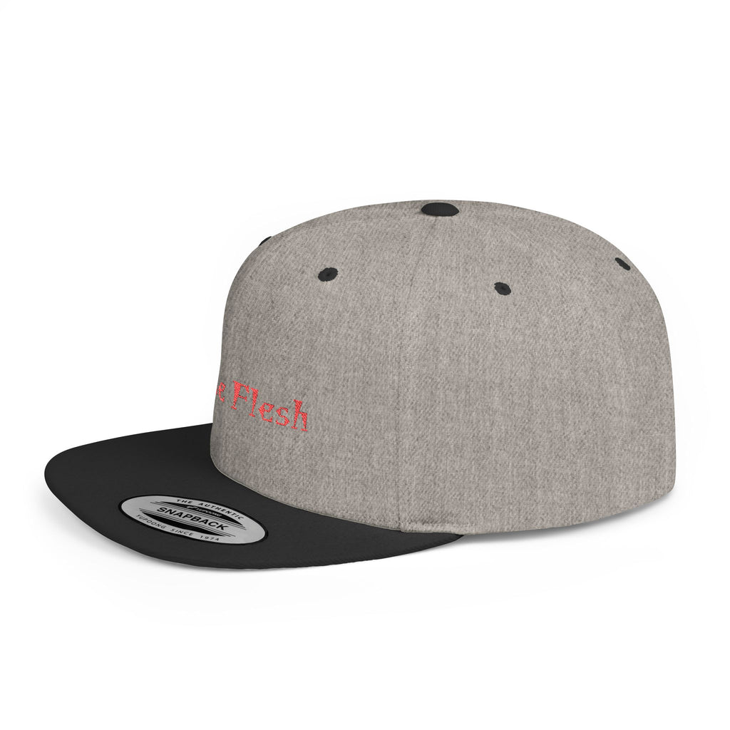 Stylish Flat Bill Snapback Hat, Trendy Fashion Cap, Casual Wear, Gift for Him/Her, Streetwear Accessory, Sports Fan Gear