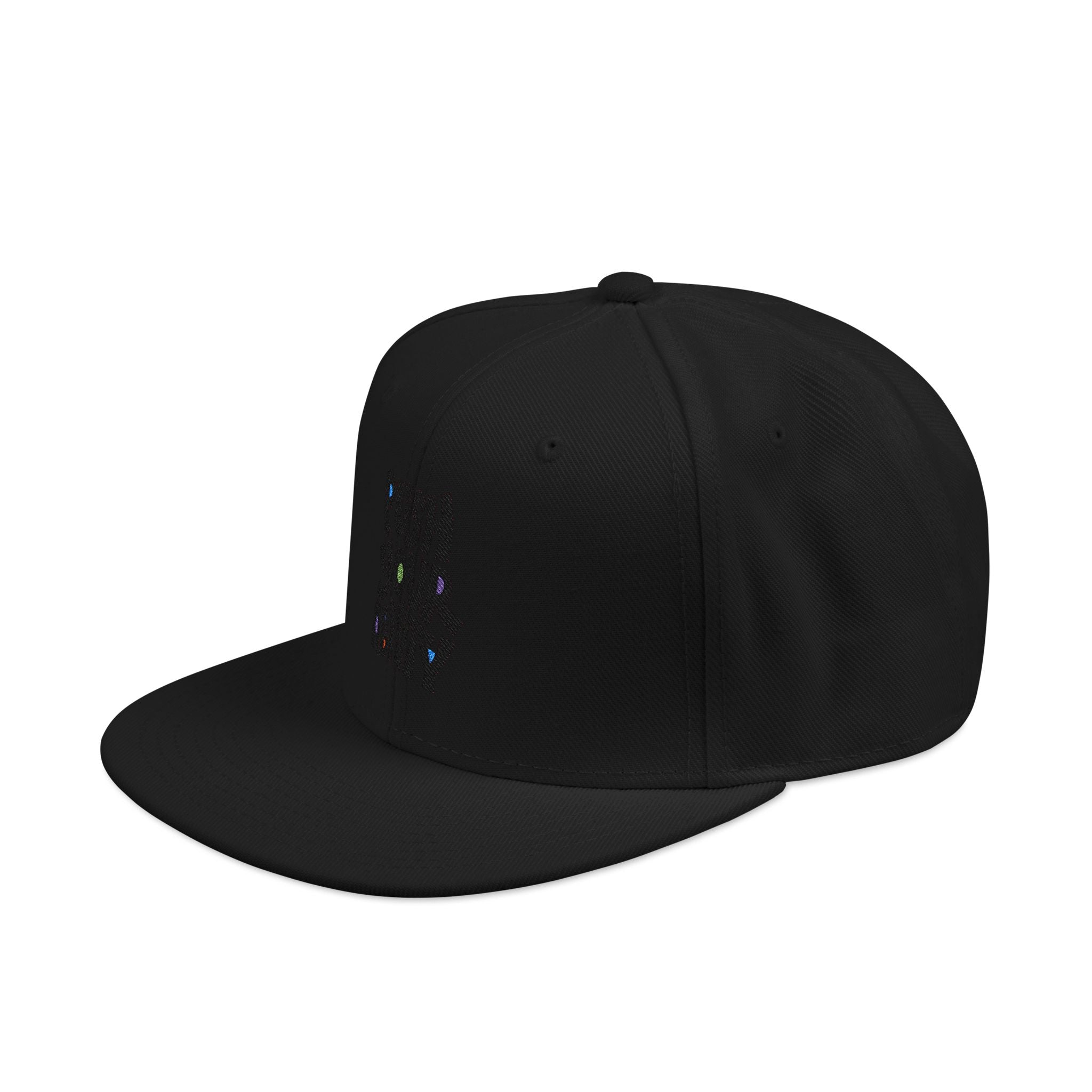 Embroidered ‘Boss Up’ Snapback Hat — Gray/Black Streetwear Cap