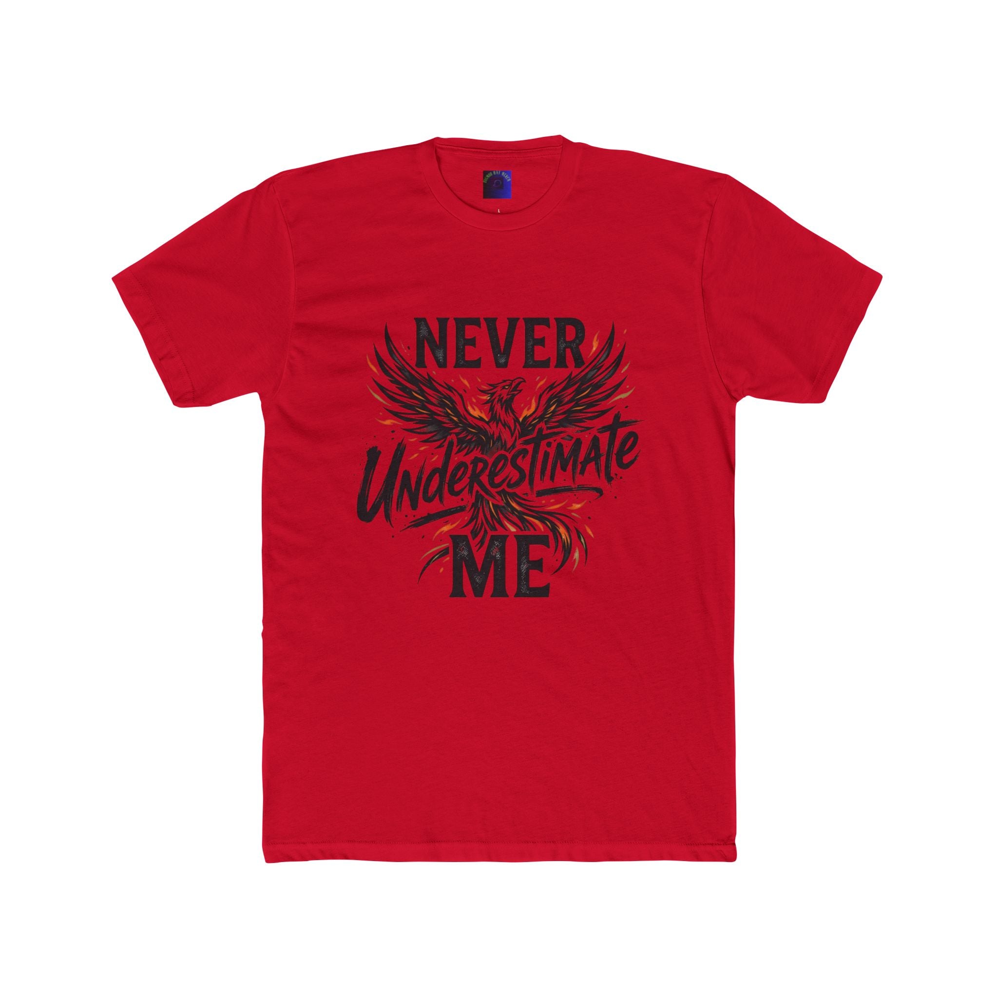 Never Underestimate Me Tee — Empowering Eagle Graphic T-Shirt