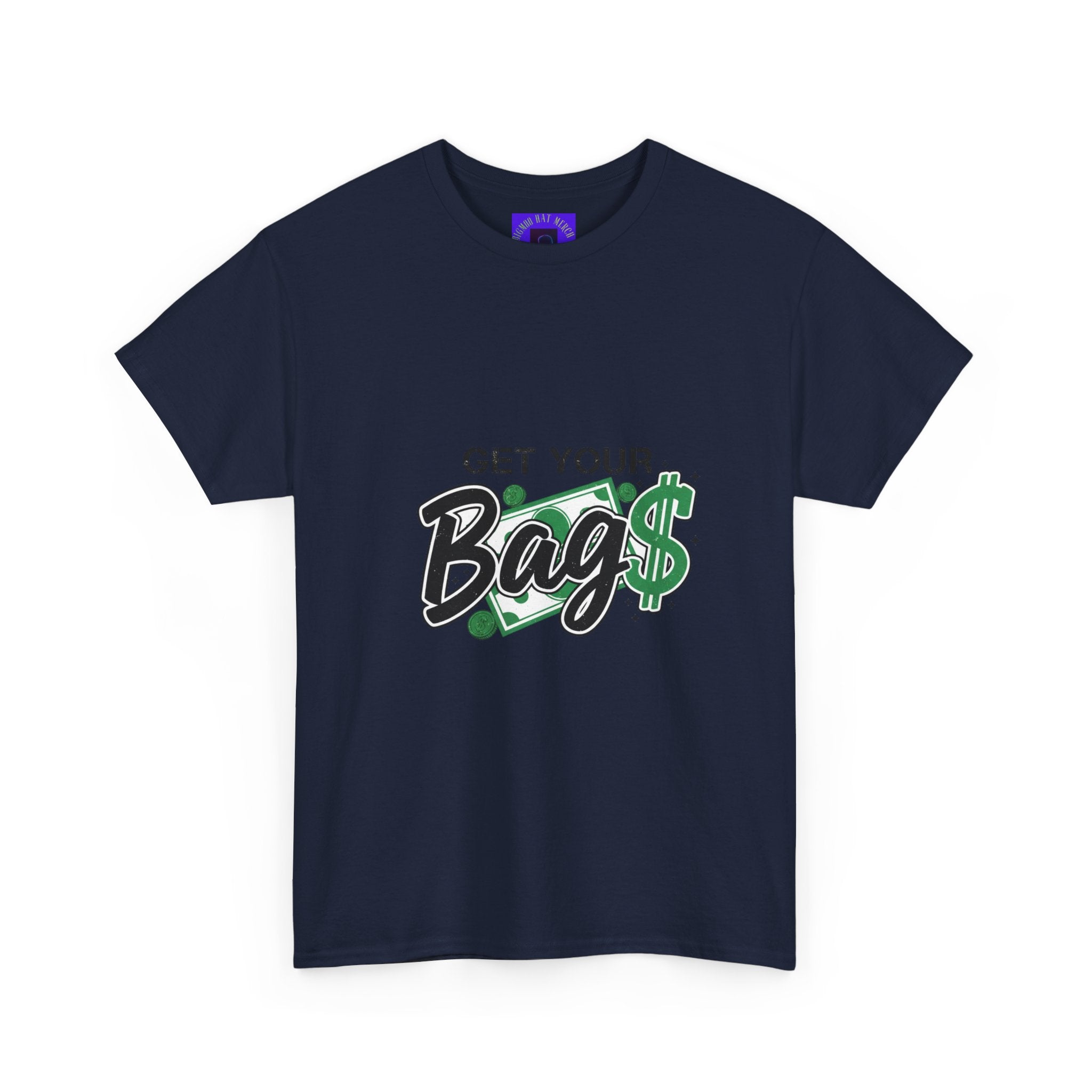 Get Your Bags Tee – Casual Money-Inspired Graphic T-Shirt