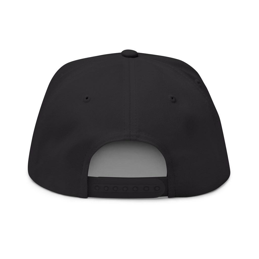 Flat Bill Cap — Colorful Graffiti “Give Thanks to the Most High” Embroidered Snapback