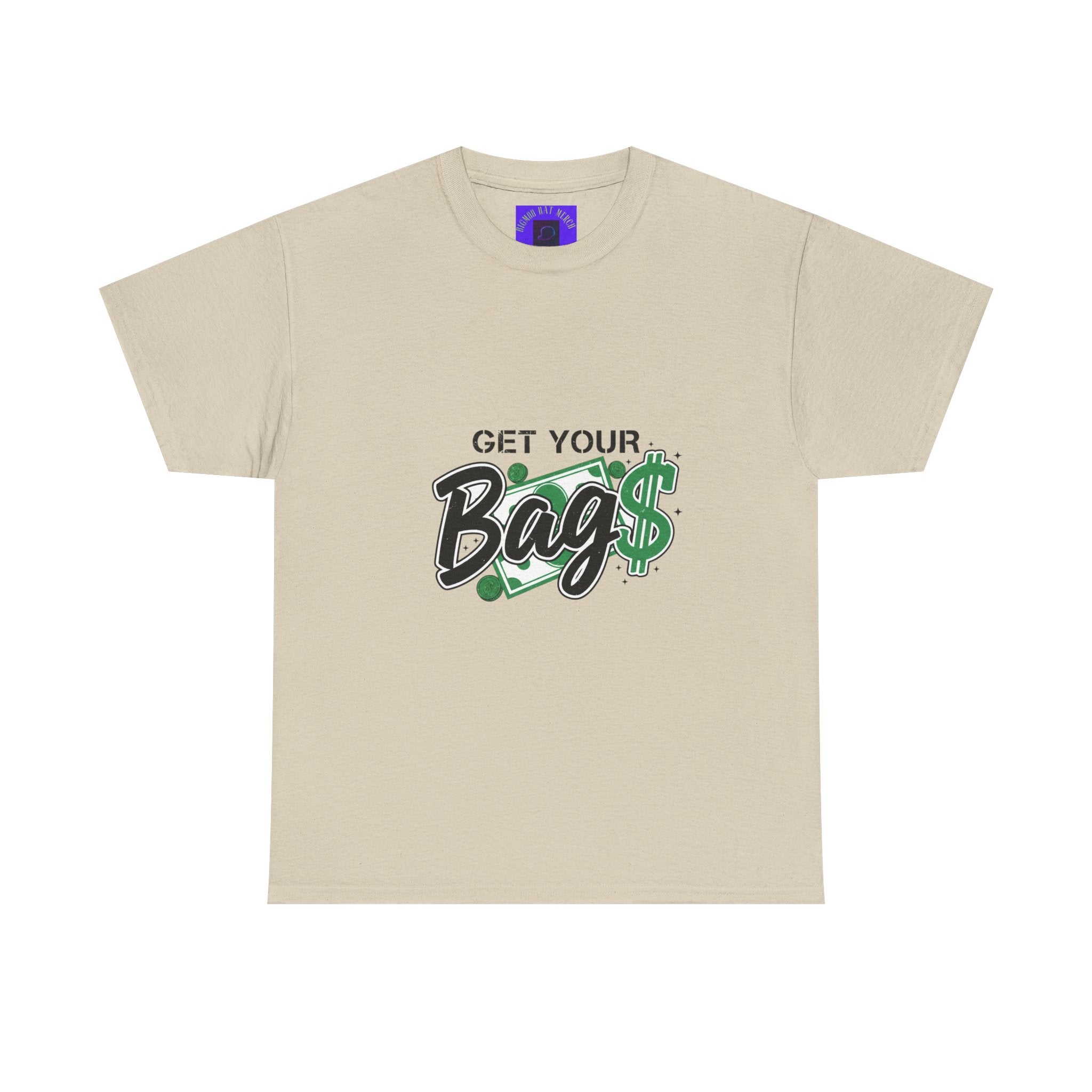 Get Your Bags Tee – Casual Money-Inspired Graphic T-Shirt
