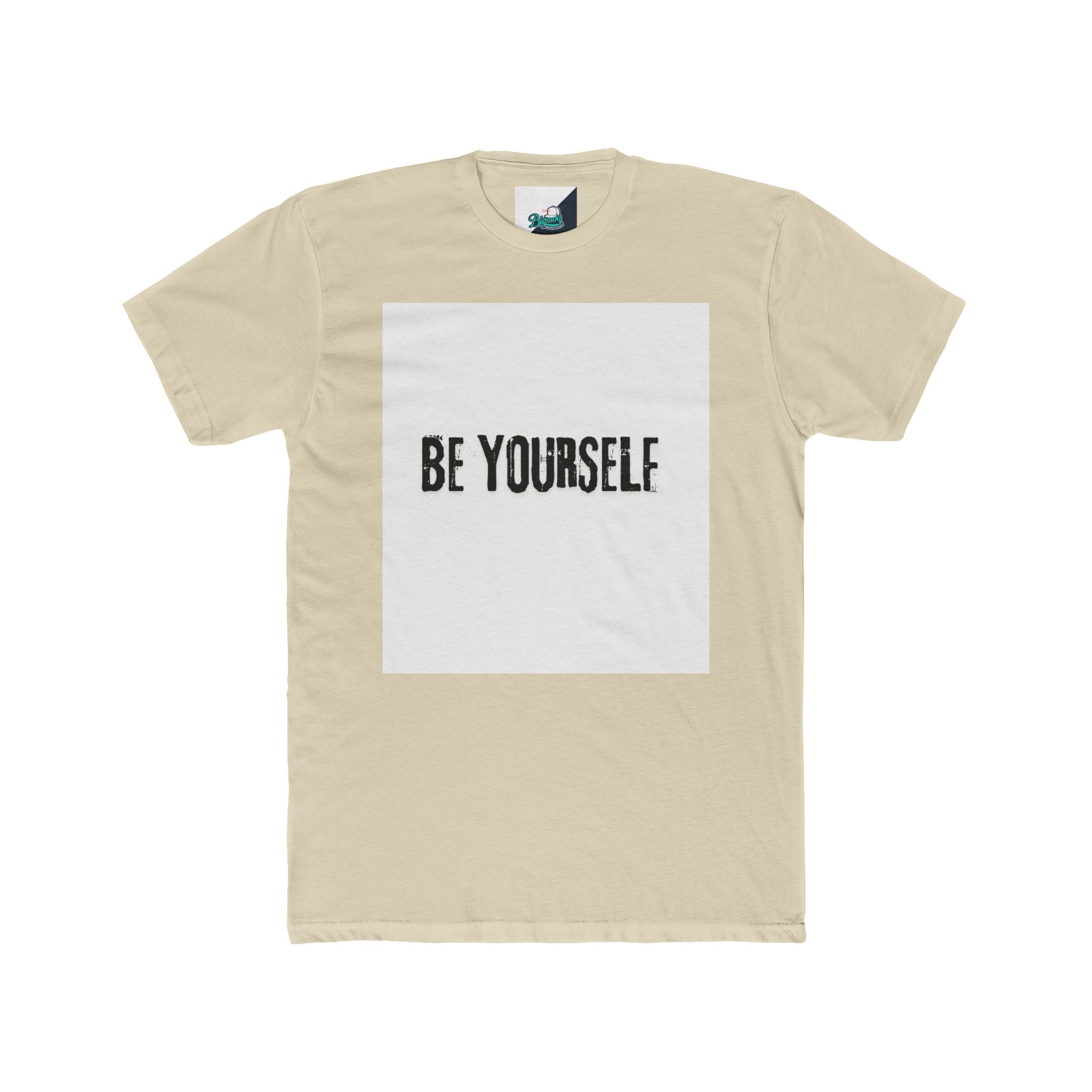 Be Yourself Unisex Cotton Crew Tee, Casual T-Shirt, Inspirational Gift, Everyday Wear, Self-Expression, Friendship Tees