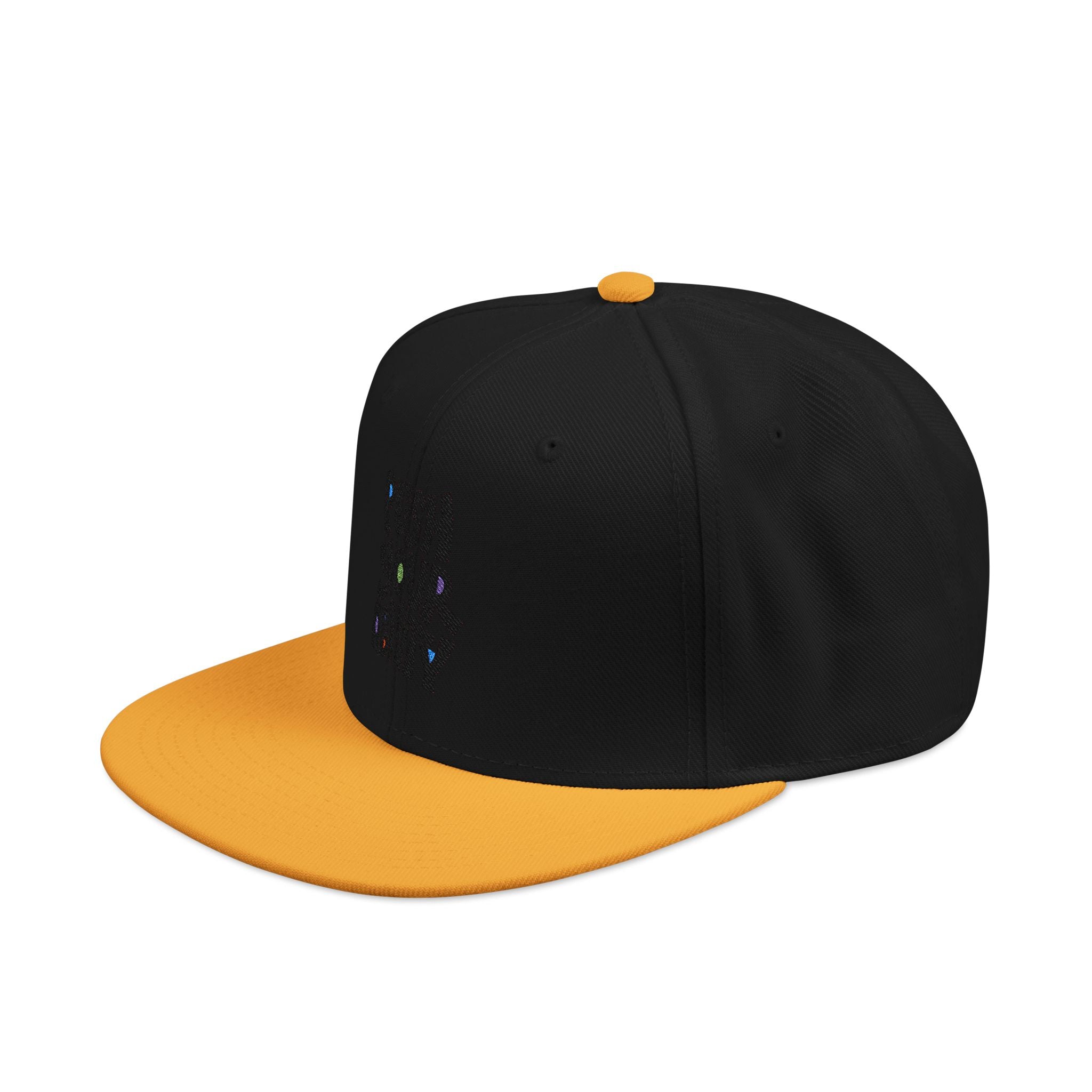 Embroidered ‘Boss Up’ Snapback Hat — Gray/Black Streetwear Cap