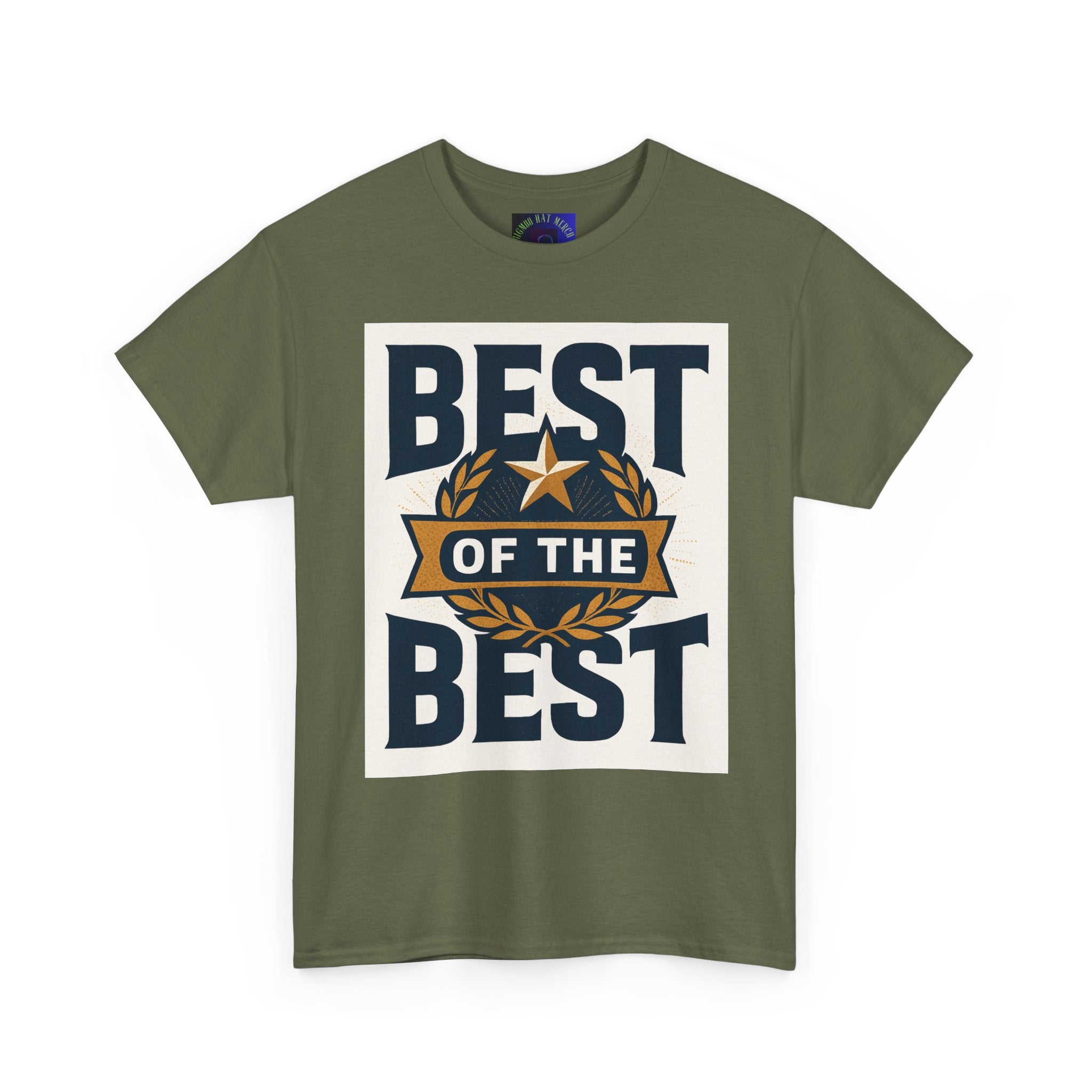 Best of the Best Unisex Heavy Cotton Tee, Casual T-Shirt, Gift for Him, Everyday Wear, Sports Fan Apparel, Birthday Gift