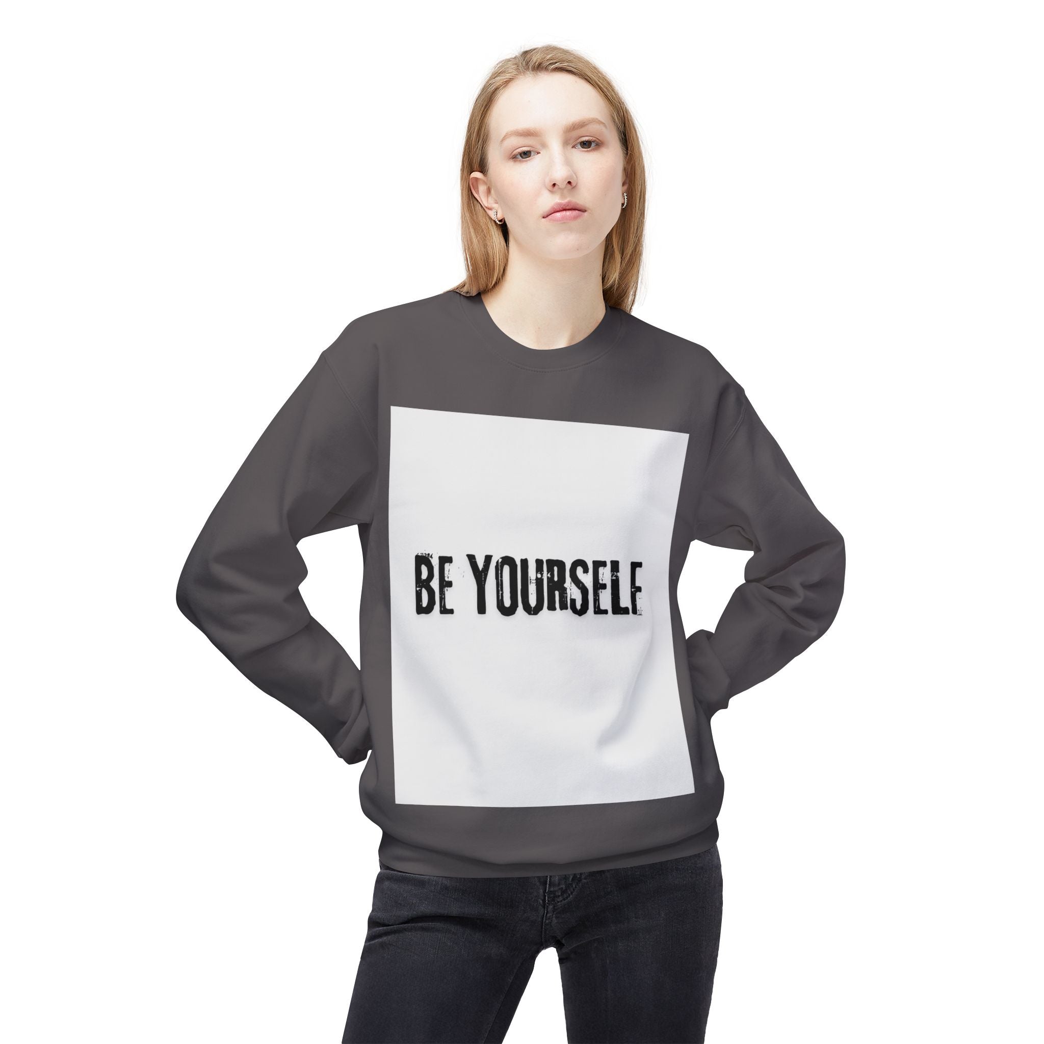 Unisex Long Sleeve Tee - "Be Yourself" - Inspirational Shirt, Gift for Friends, Casual Wear, Motivational Apparel, Everyday Style