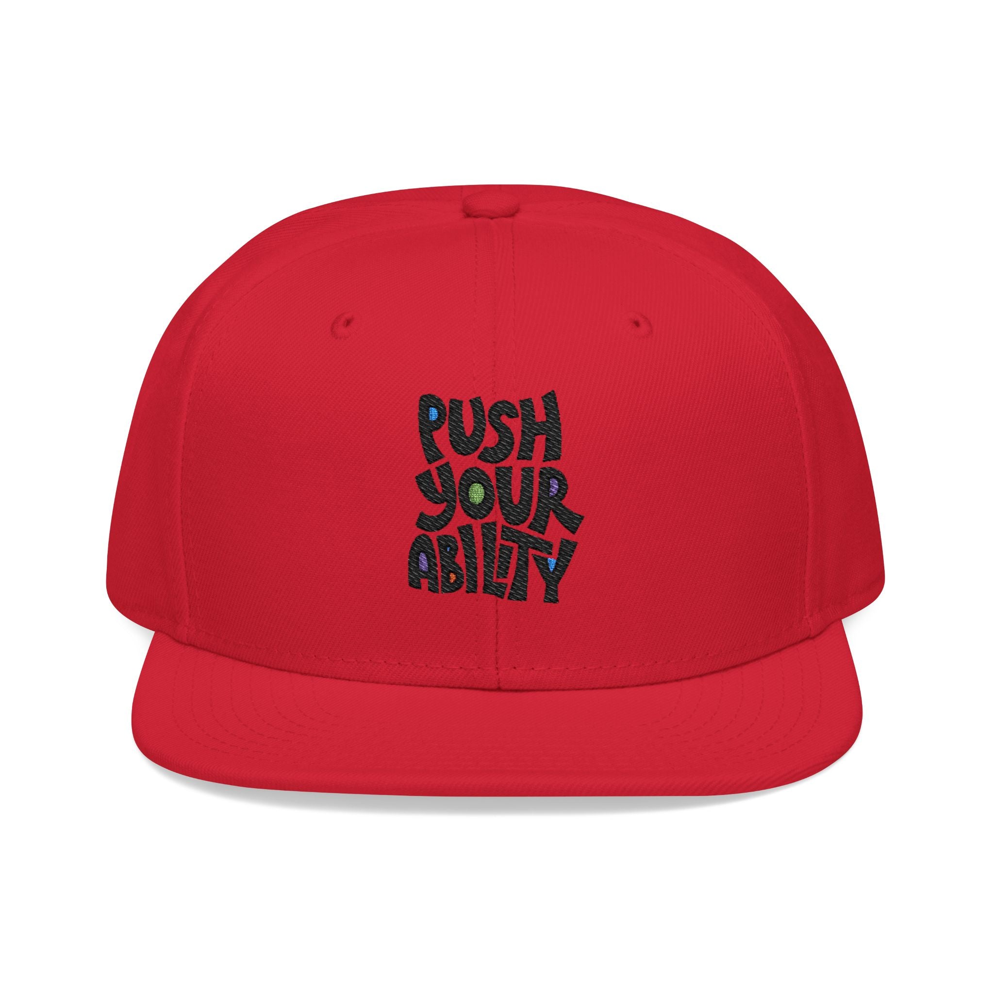 Embroidered ‘Boss Up’ Snapback Hat — Gray/Black Streetwear Cap