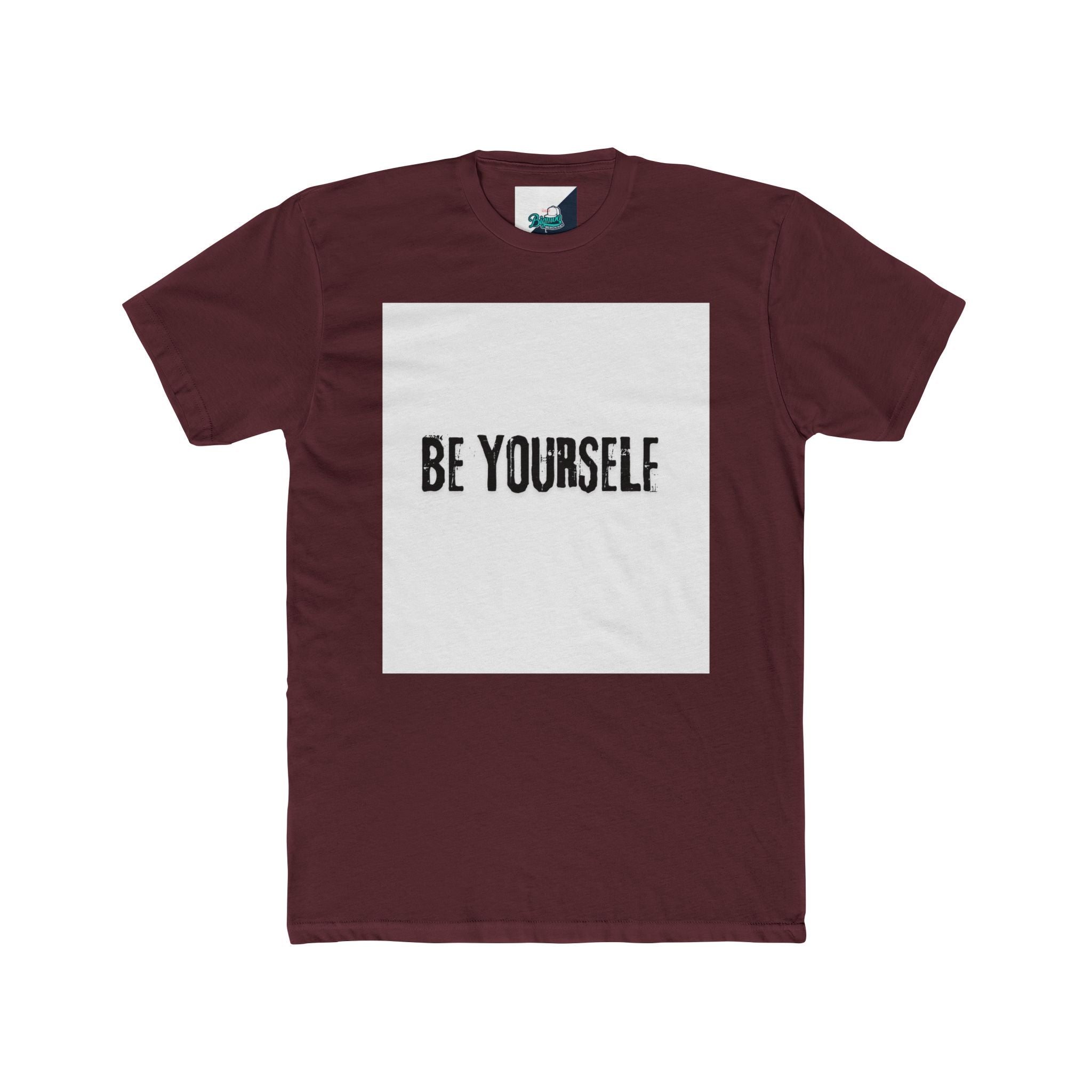 Be Yourself Unisex Cotton Crew Tee, Casual T-Shirt, Inspirational Gift, Everyday Wear, Self-Expression, Friendship Tees
