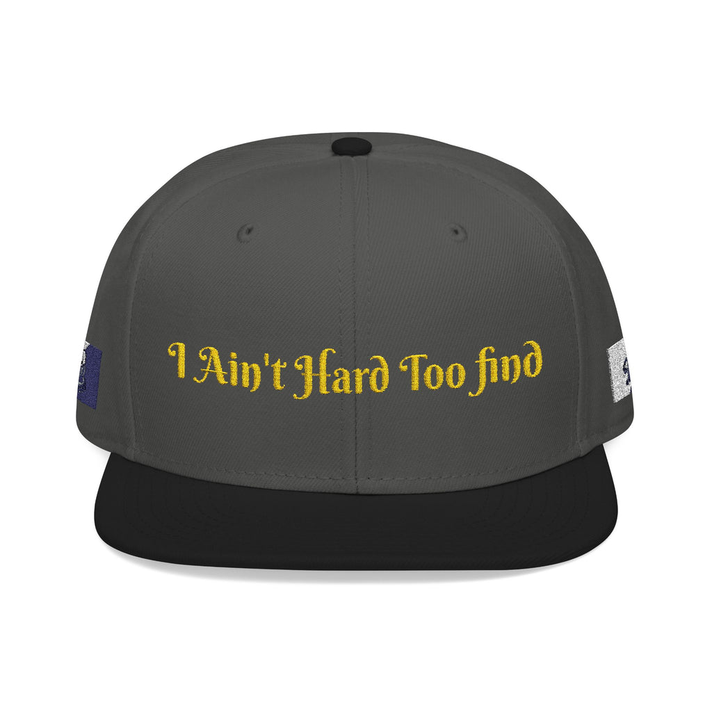 Stylish Snapback Hat - 'Work Hard Too' Embroidered Cap, Casual Streetwear, Gifts for Him/Her, Sportswear, Summer Accessory