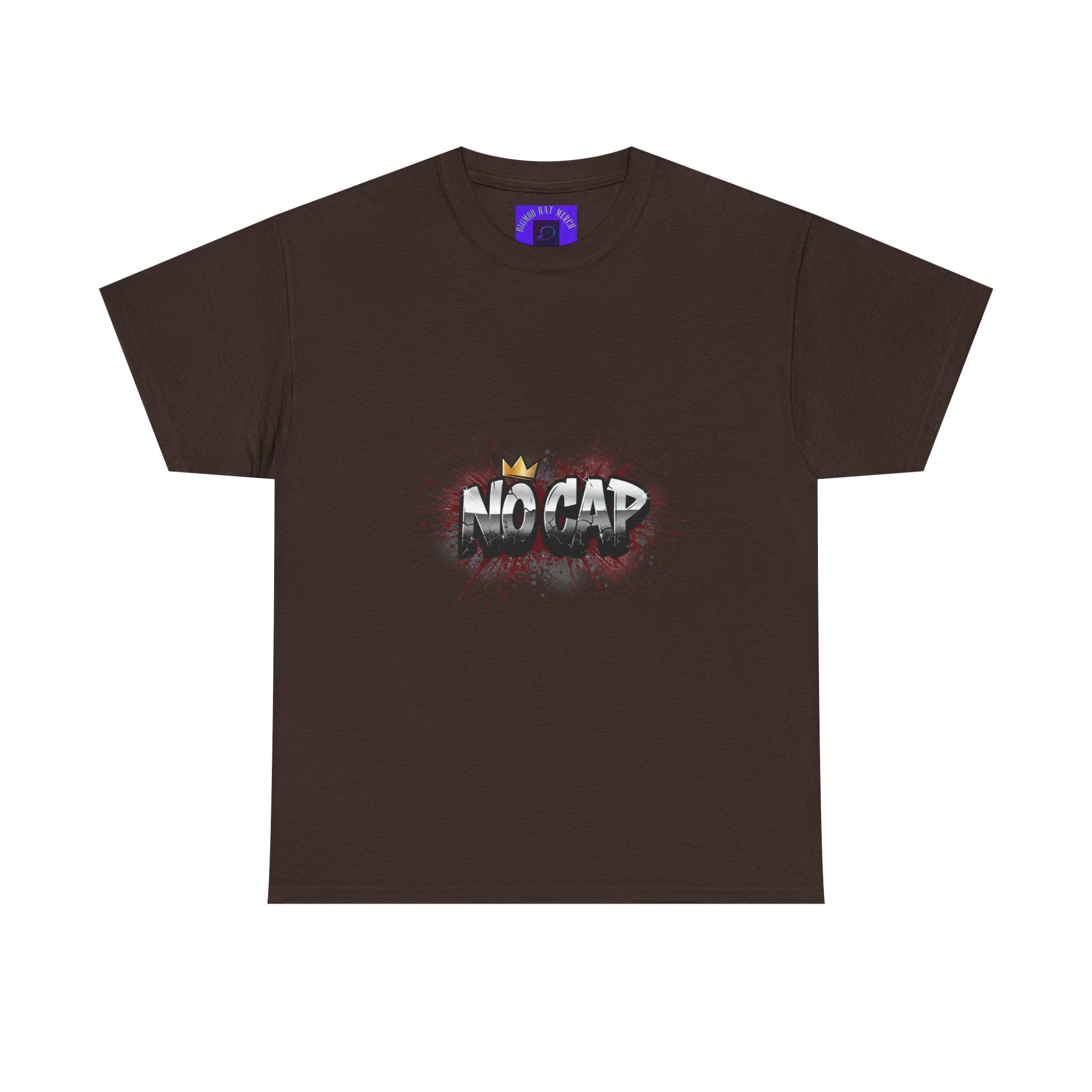 No Cap T-Shirt — Urban Graffiti Streetwear Tee
