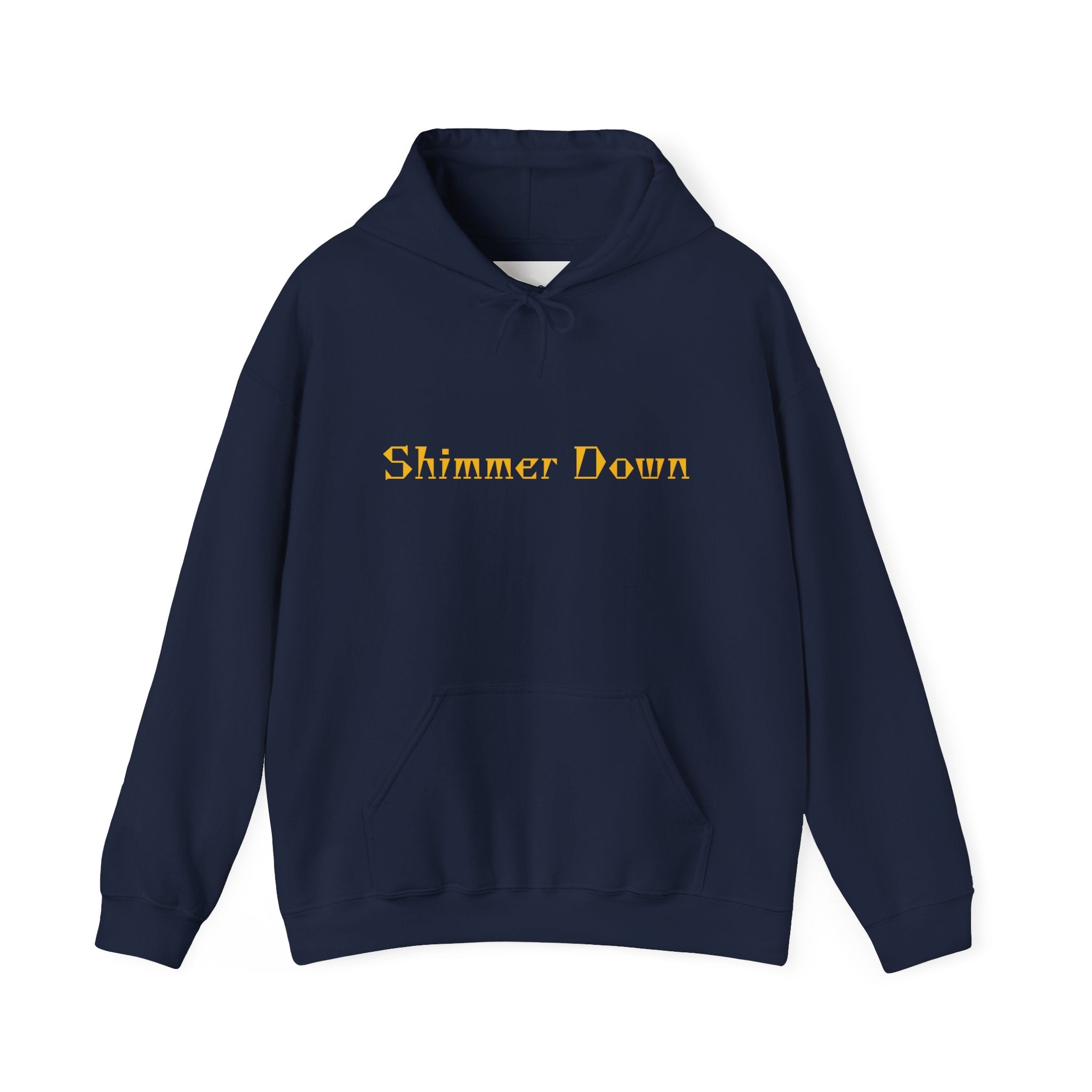 Shimmer Down Hoodie - Cozy Unisex Sweatshirt for Relaxation, Gift for Friends and Family, Casual Wear, Self-Care, Everyday Comfort