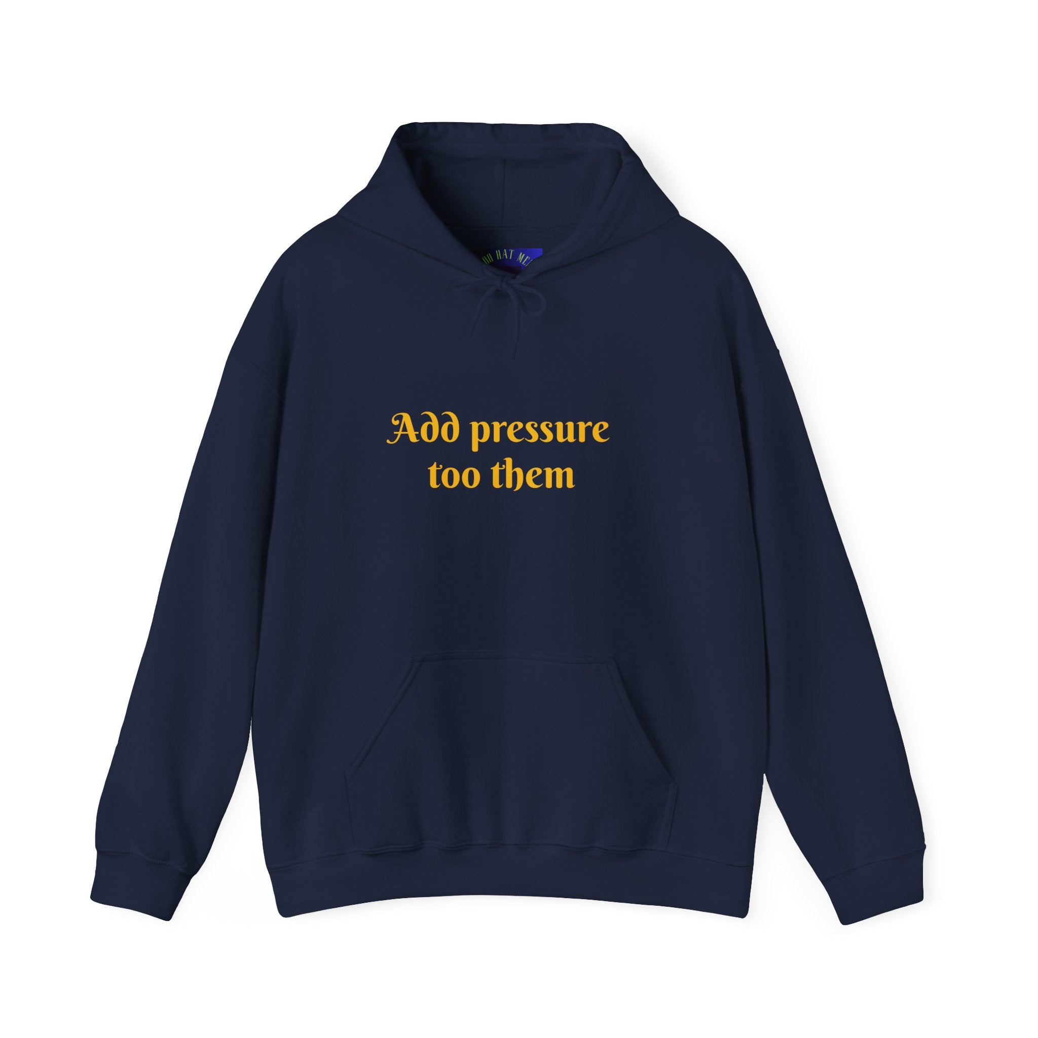 Inspirational Hoodie: "Add Pressure Too Them" Unisex Heavy Blend Hooded Sweatshirt, Cozy Gift for Friends, Motivational Wear, Casual [...]