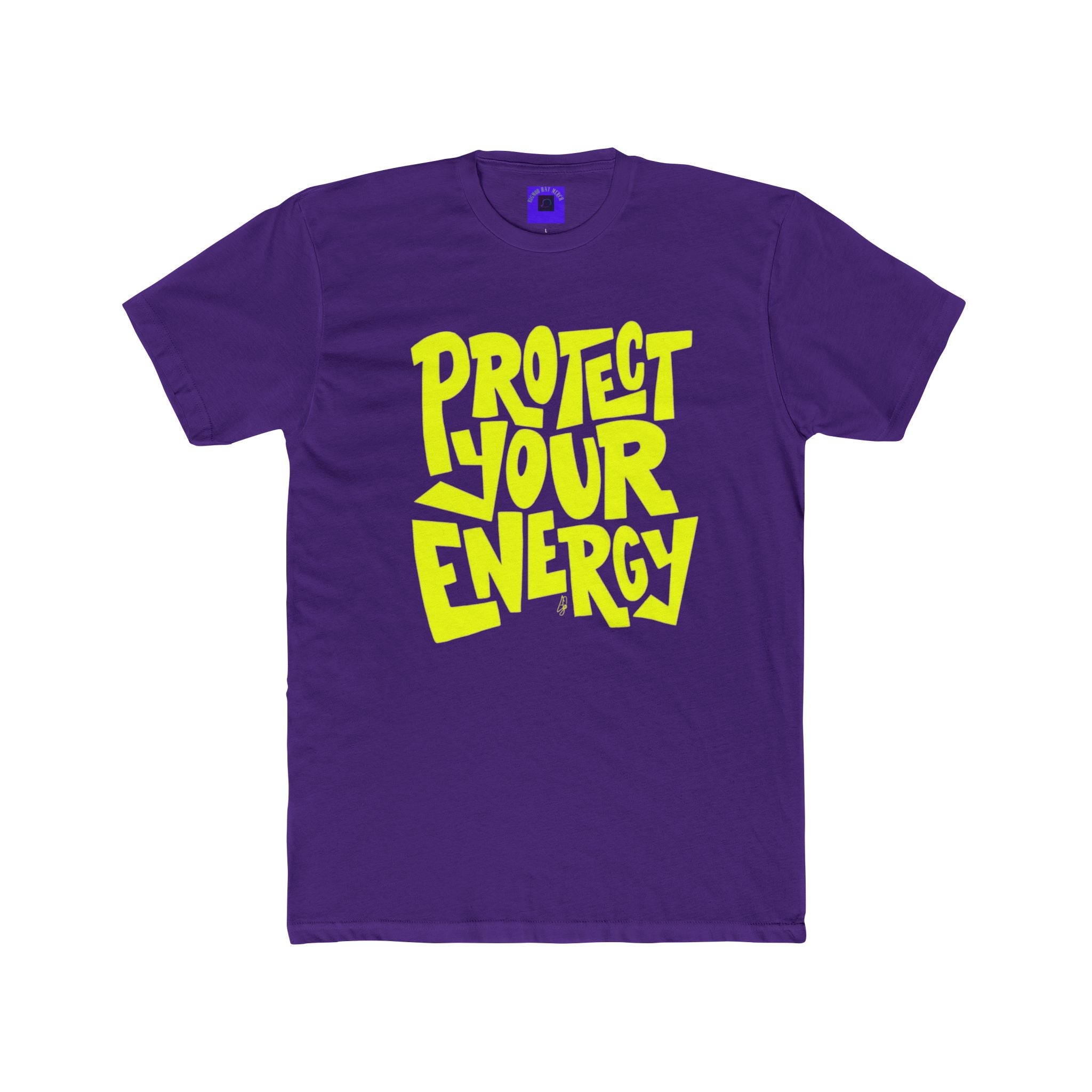 Protect Your Energy T‑Shirt — Neon Yellow Graphic Tee