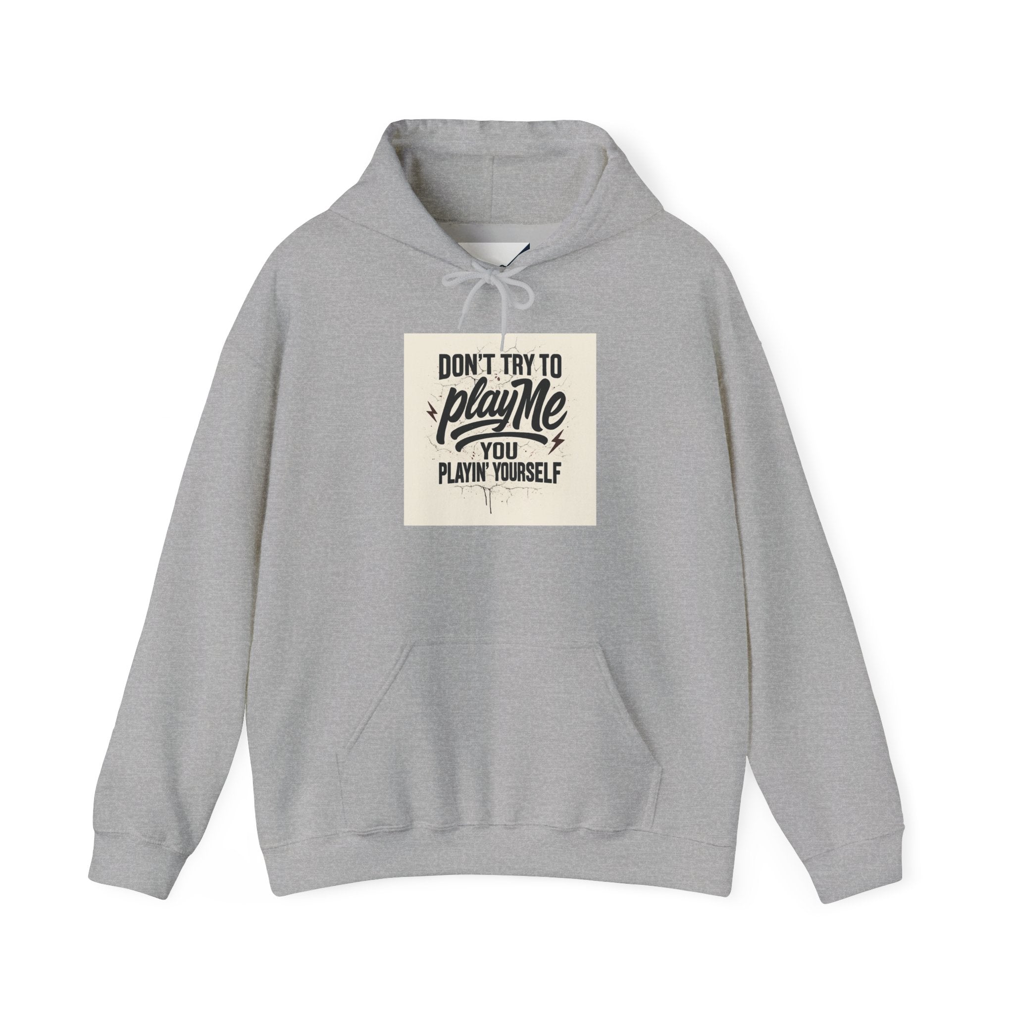 Playful Statement Hoodie | Unisex Heavy Blend Sweatshirt | Casual Fashion, Gift for Friends, Everyday Wear, Motivational Apparel