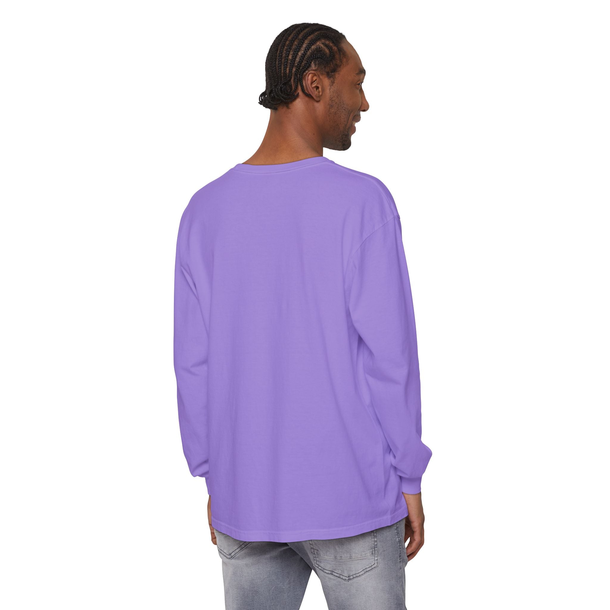Bold Statement Long Sleeve T-Shirt – Casual Wear, Streetwear Style, Gift for Friends, Graphic Tee, Unisex Fashion