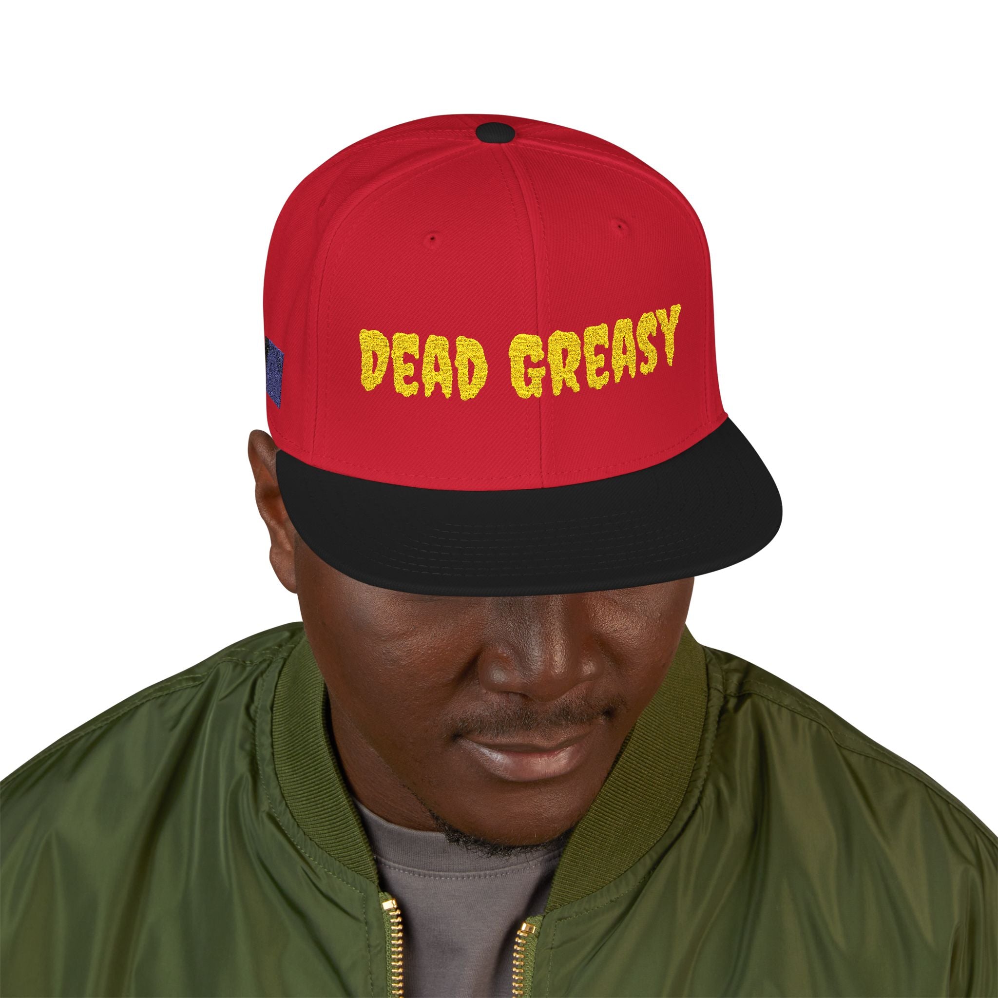 Embroidered Snapback Hat with 'Hood Areas' Design, Trendy Cap, Urban Streetwear, Gift for Him, Casual Summer Accessory