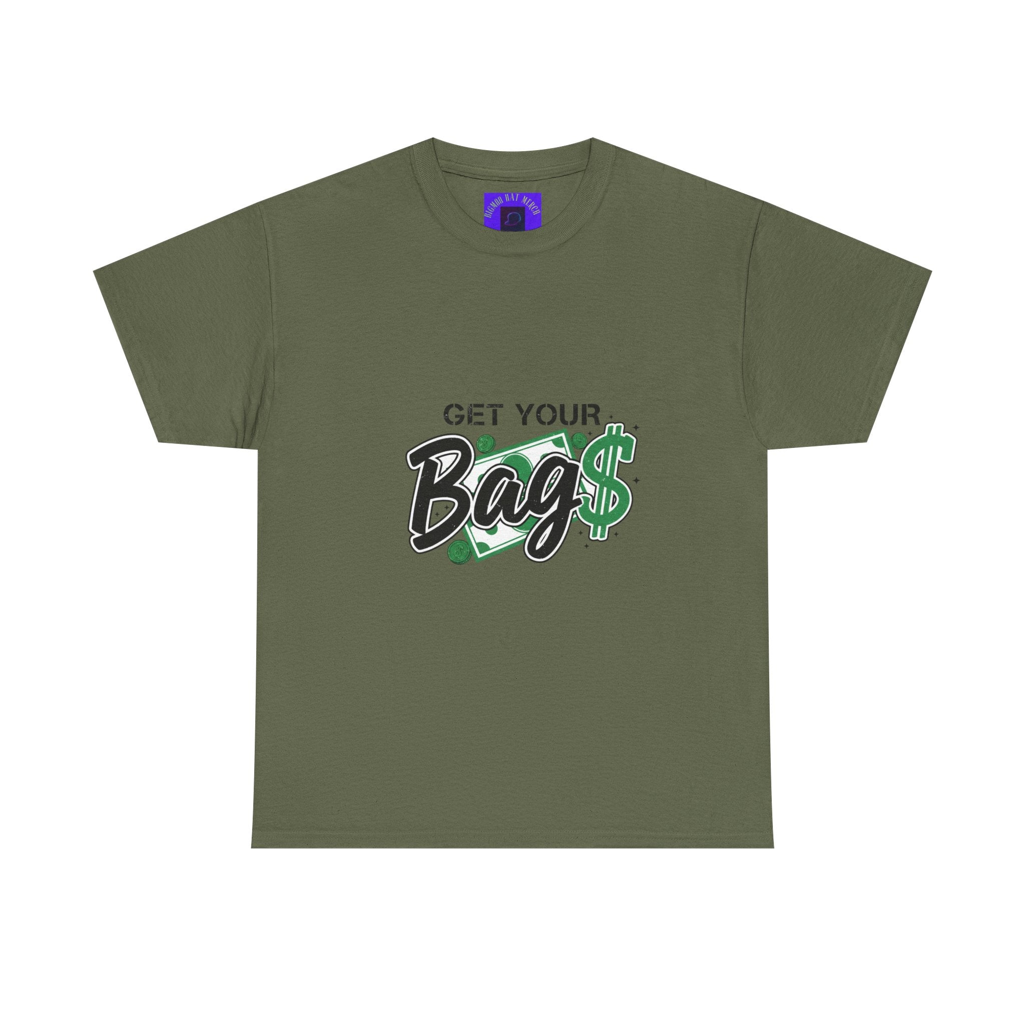 Get Your Bags Tee – Casual Money-Inspired Graphic T-Shirt