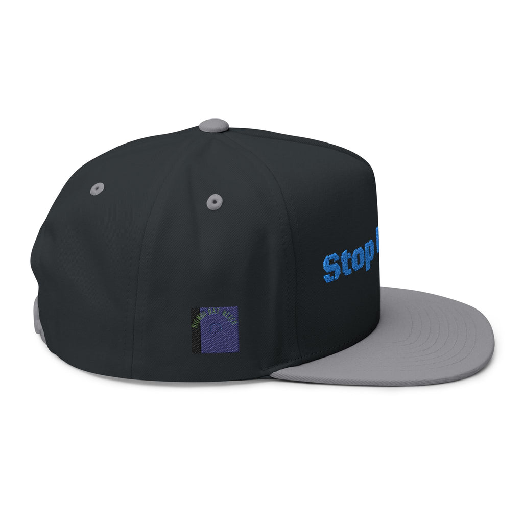 Flat Bill Cap (Embroidery)